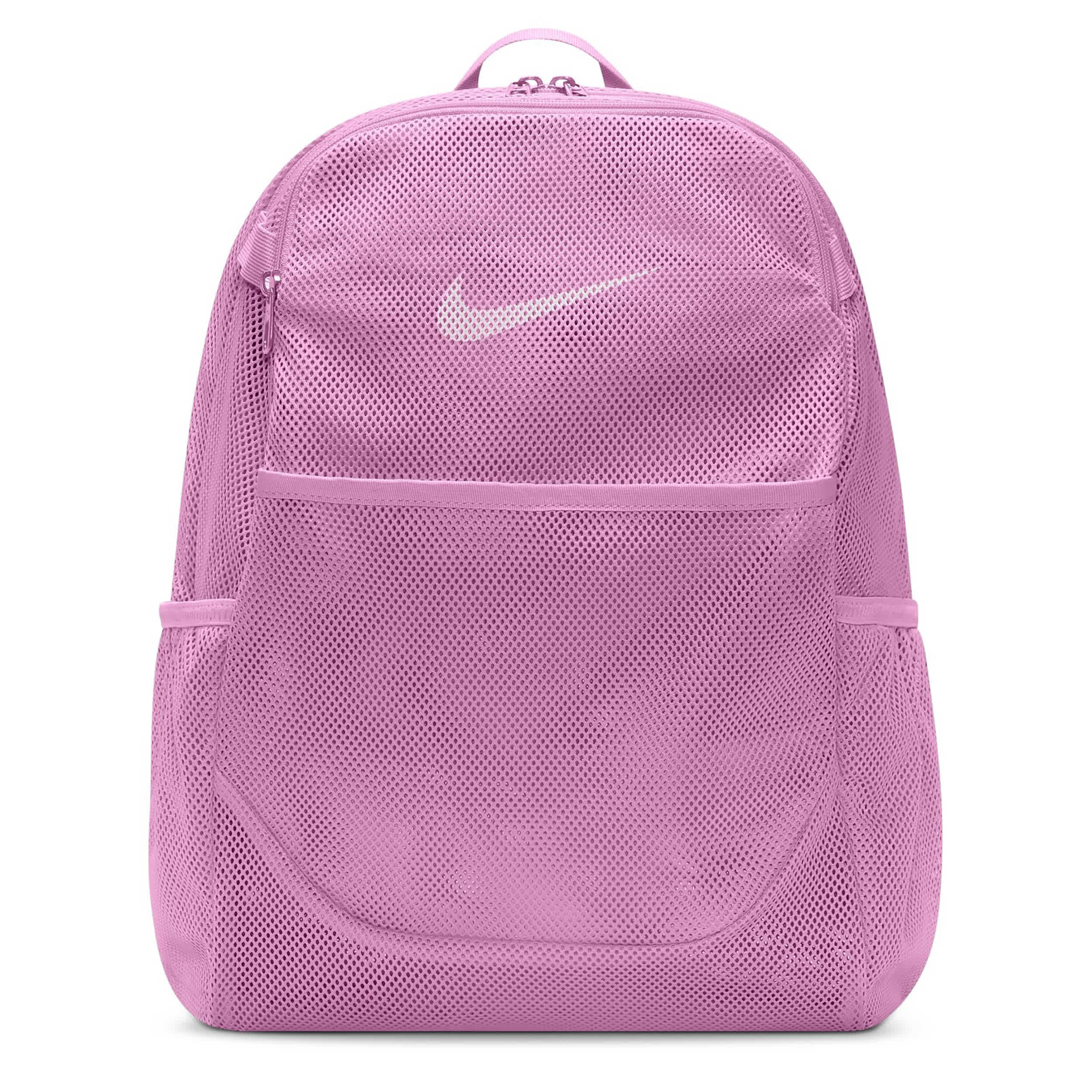 NIKE-UNISEX MESH BACKPACK-PINK & 