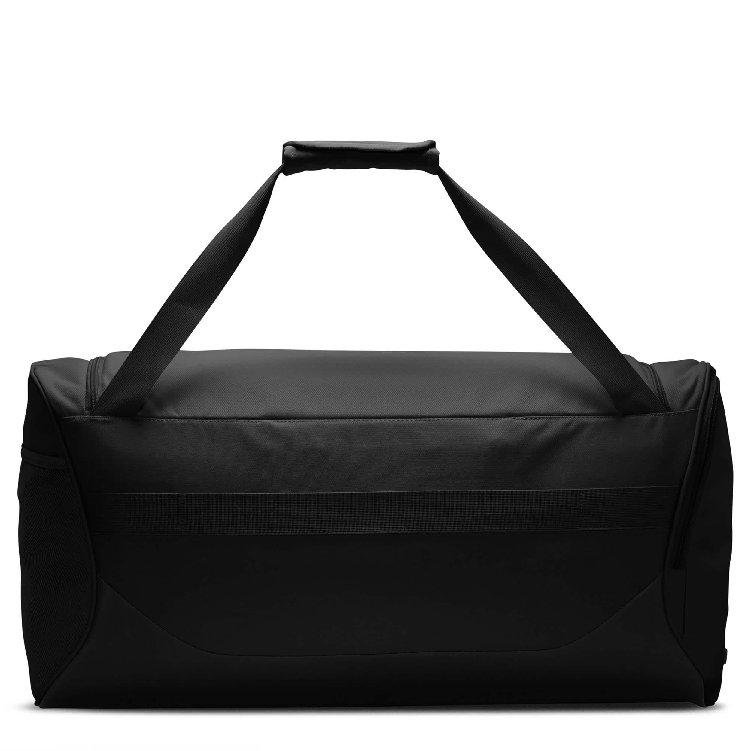 NIKE-UNISEX BRASILIA 60L DUFFEL BAG-BLACK & WHITE