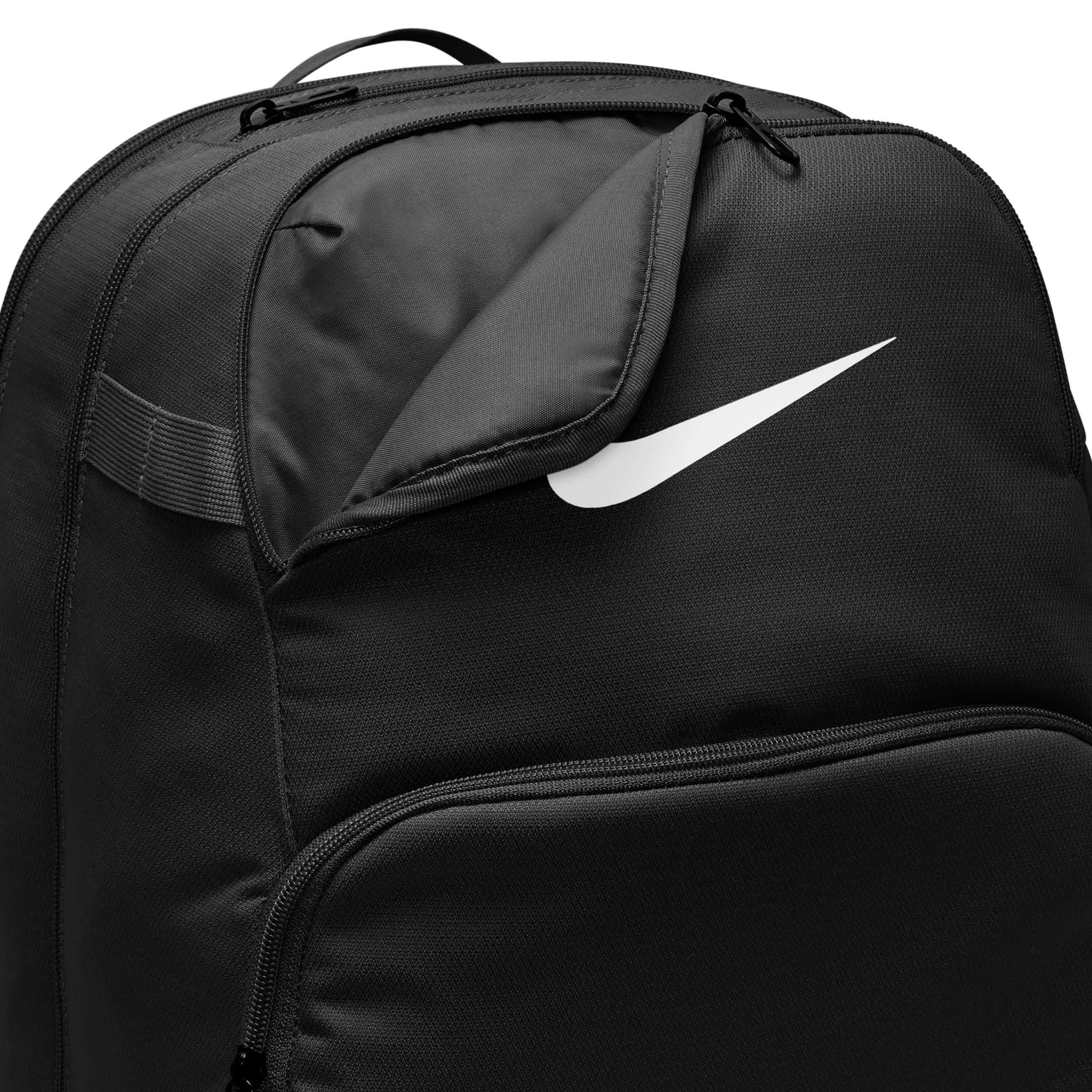 NIKE-UNISEX XL BRASILIA BACKPACK-BLACK & WHITE