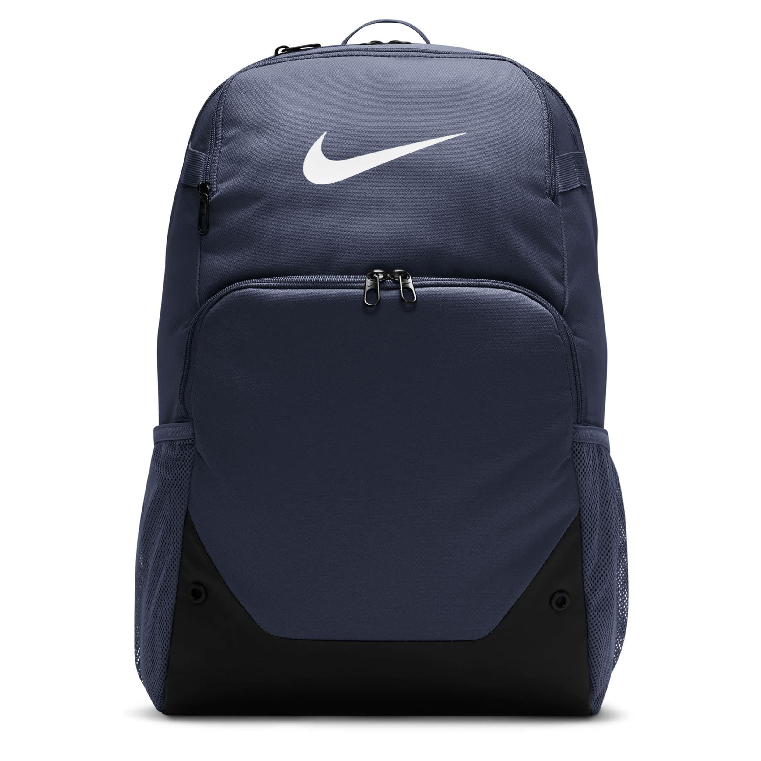 NIKE-UNISEX XL BRASILIA BACKPACK-NAVY & WHITE