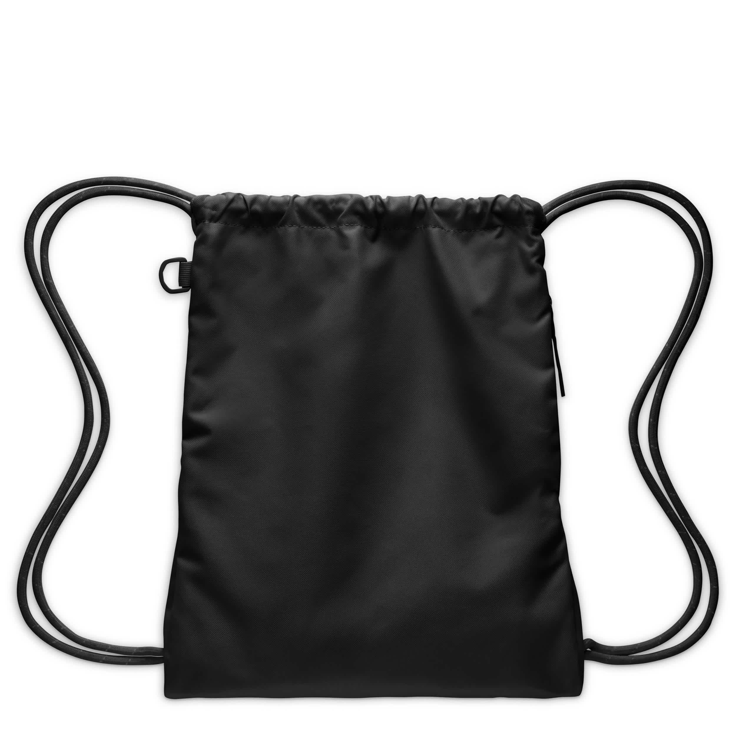 NIKE-UNISEX BRASILIA DRAWSTRING-BLACK & WHITE
