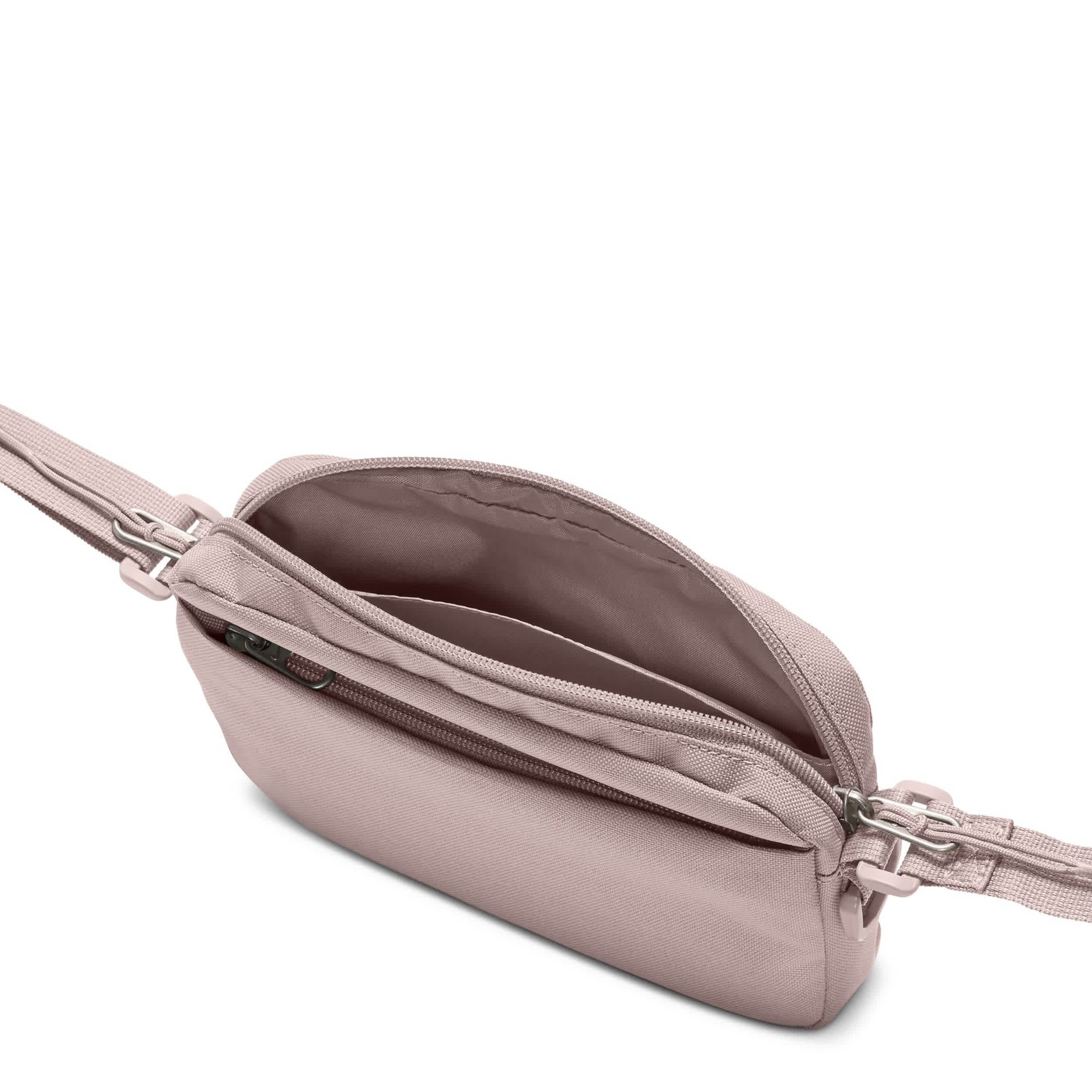 NIKE-UNISEX HERITAGE 2.0 S CROSSBODY BAG-PINK & WHITE