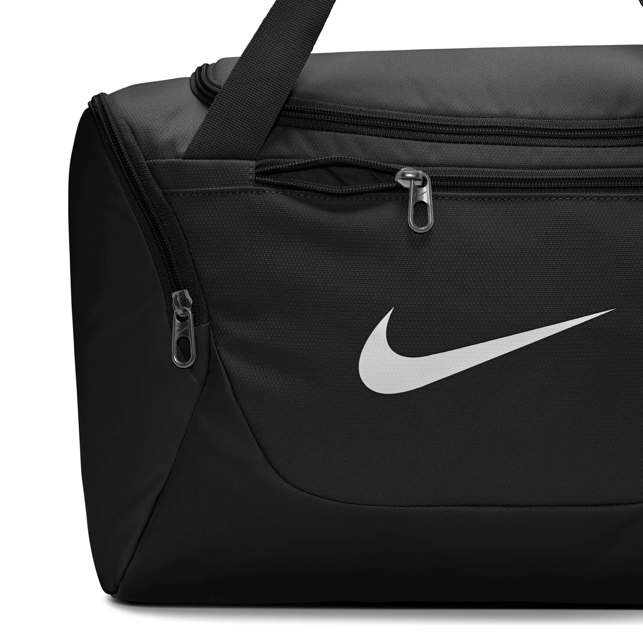 NIKE-UNISEX MINI DUFFEL BAG-BLACK & WHITE