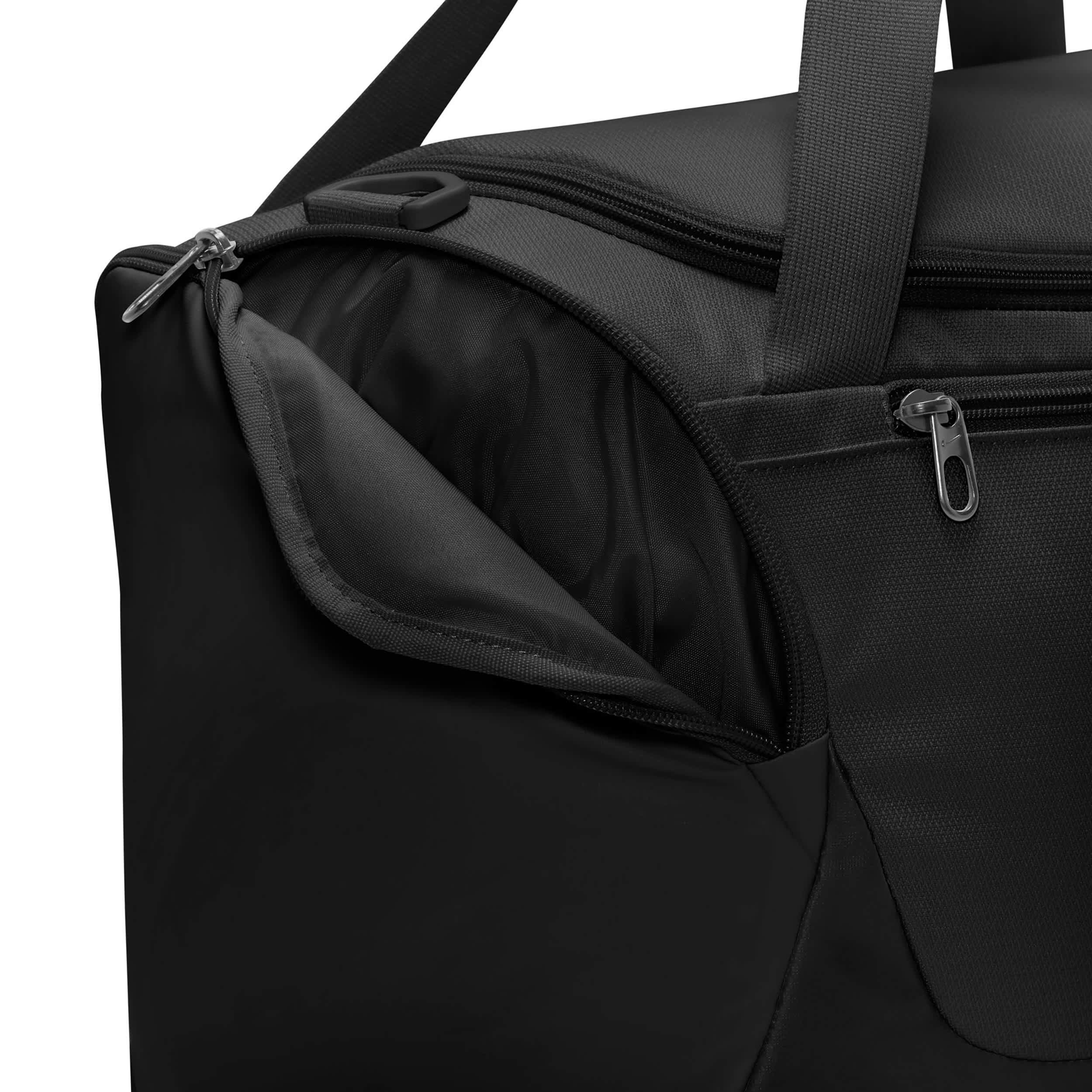 NIKE-UNISEX MINI DUFFEL BAG-BLACK & WHITE