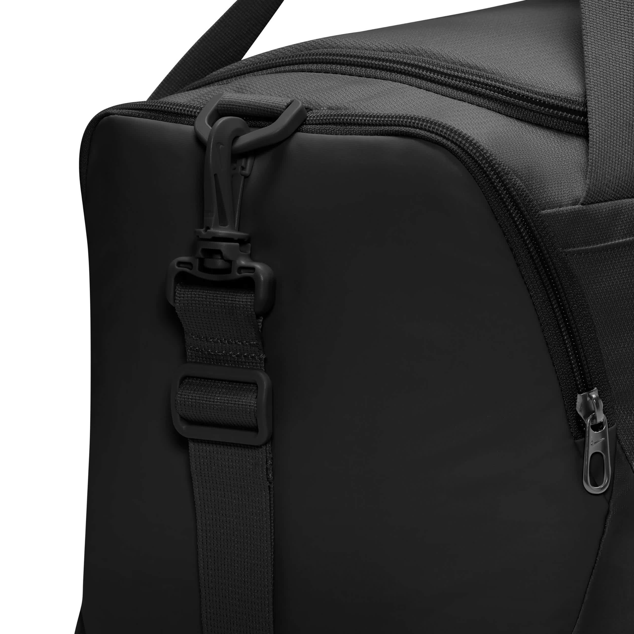 NIKE-UNISEX MINI DUFFEL BAG-BLACK & WHITE