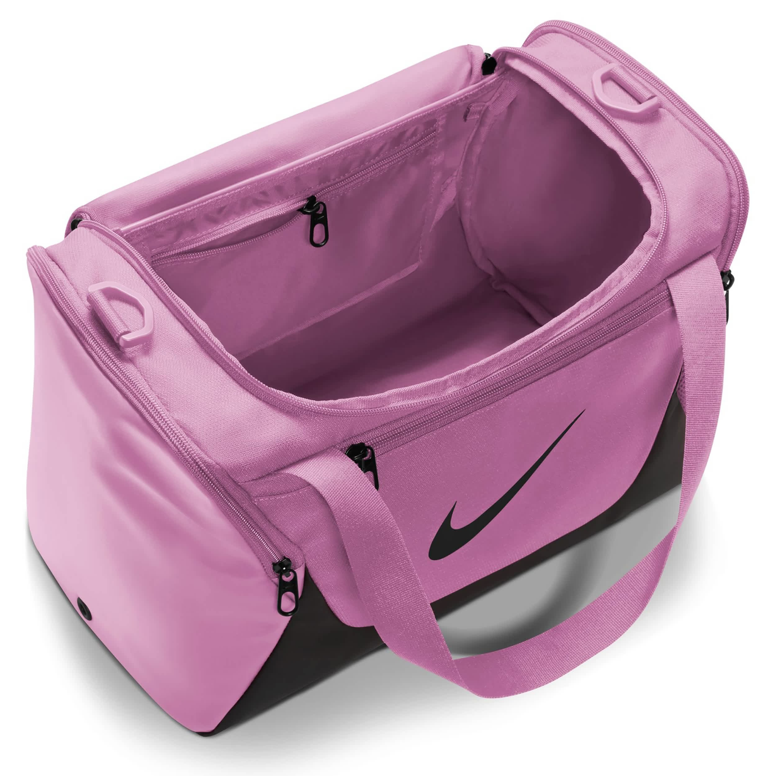NIKE-UNISEX MINI DUFFEL BAG-PINK & BLACK
