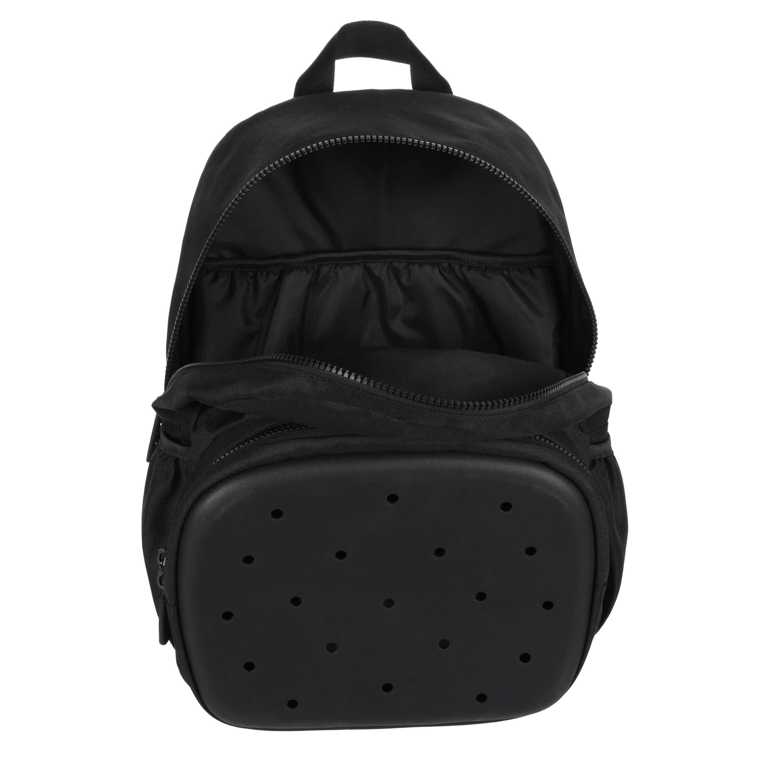 CROCS-UNISEX NYLON BACKPACK-BLACK & 