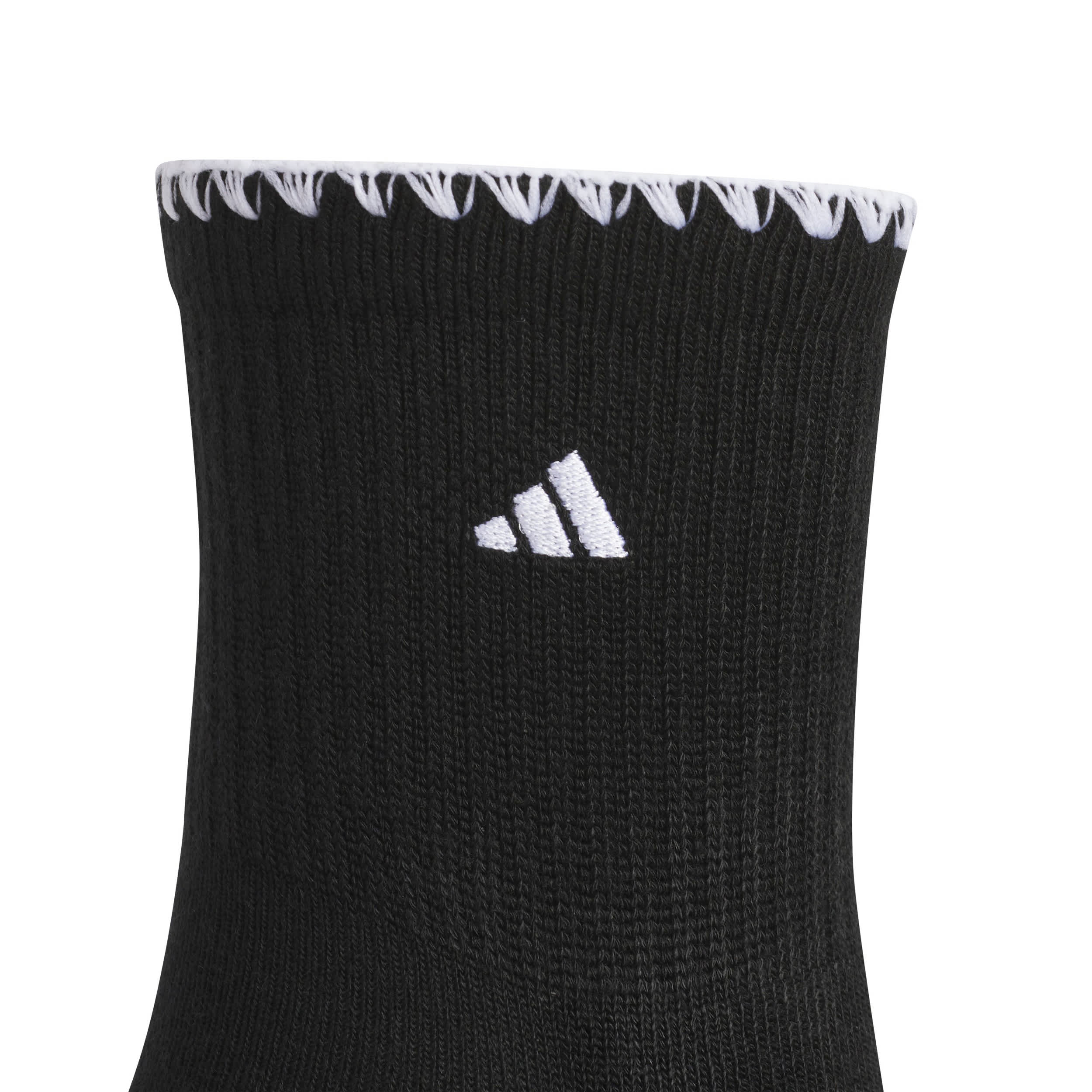 ADIDAS-WOMENS QUARTER SOCKS 3 PAIRS-ASSORTED & 