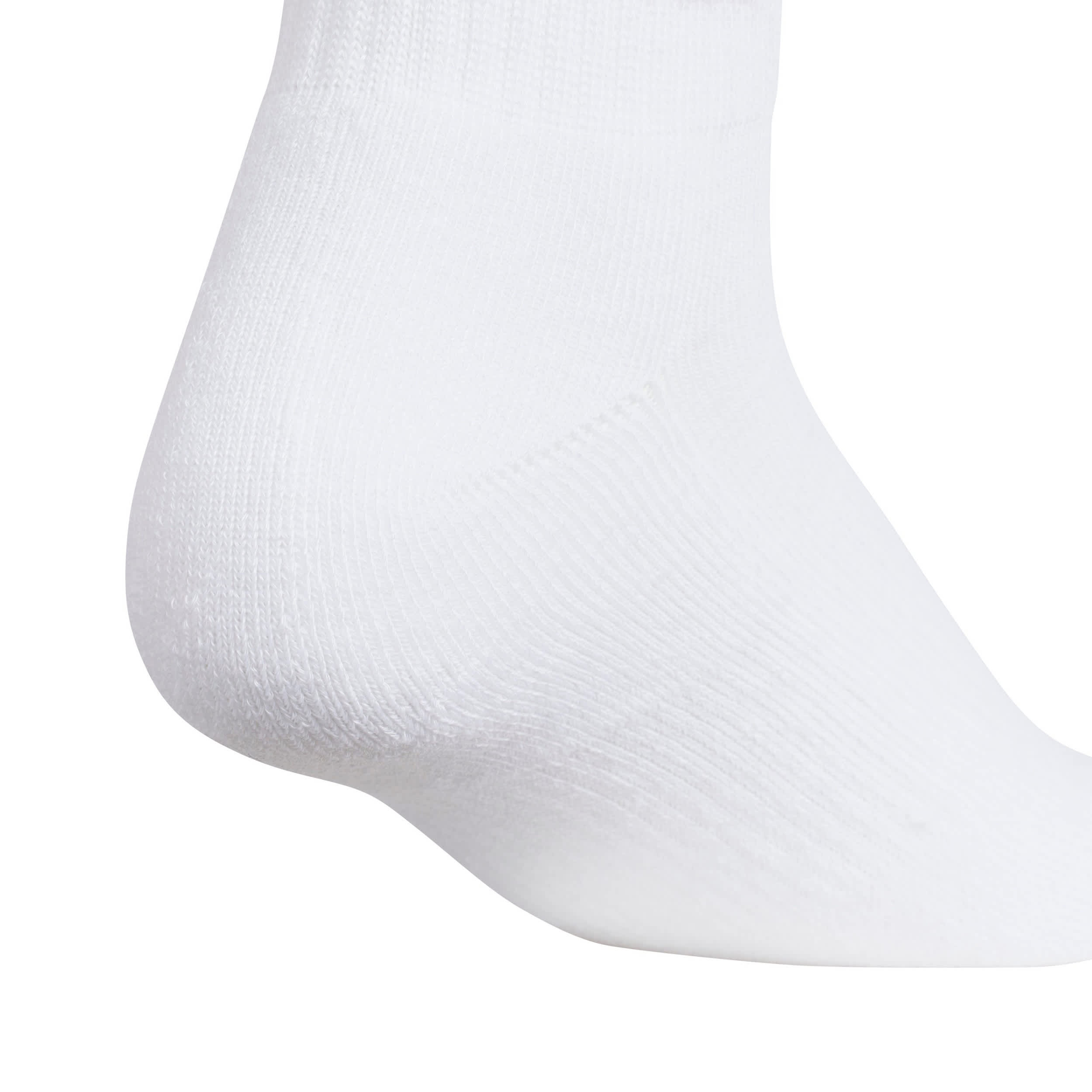 ADIDAS-WOMENS ATHLETIC CUSHIONED QUARTER SOCKS 6 PAIRS-ASSORTED & 