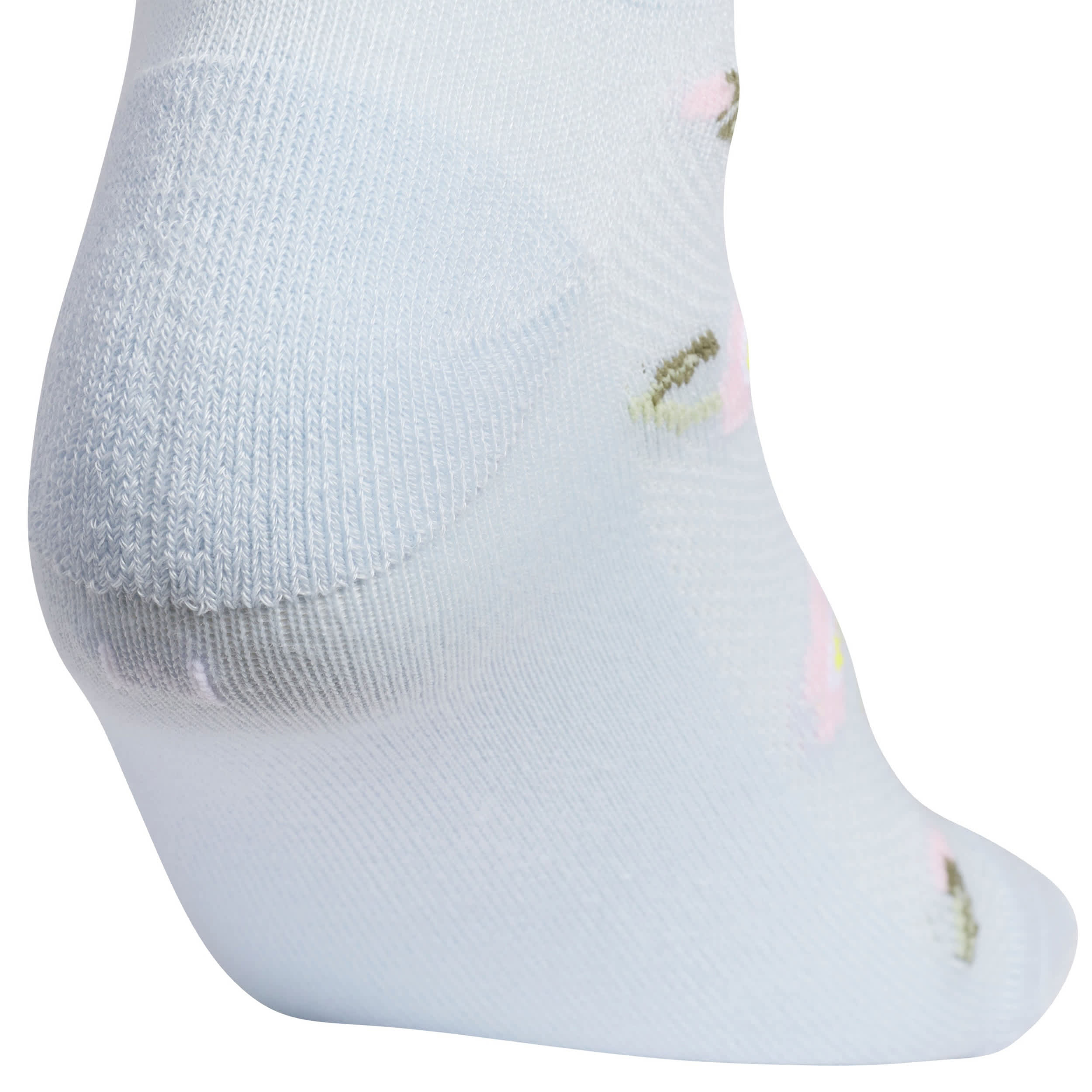ADIDAS-GIRLS MEDIUM GRAPHIC QUARTER SOCKS 6 PAIRS-ASSORTED & 