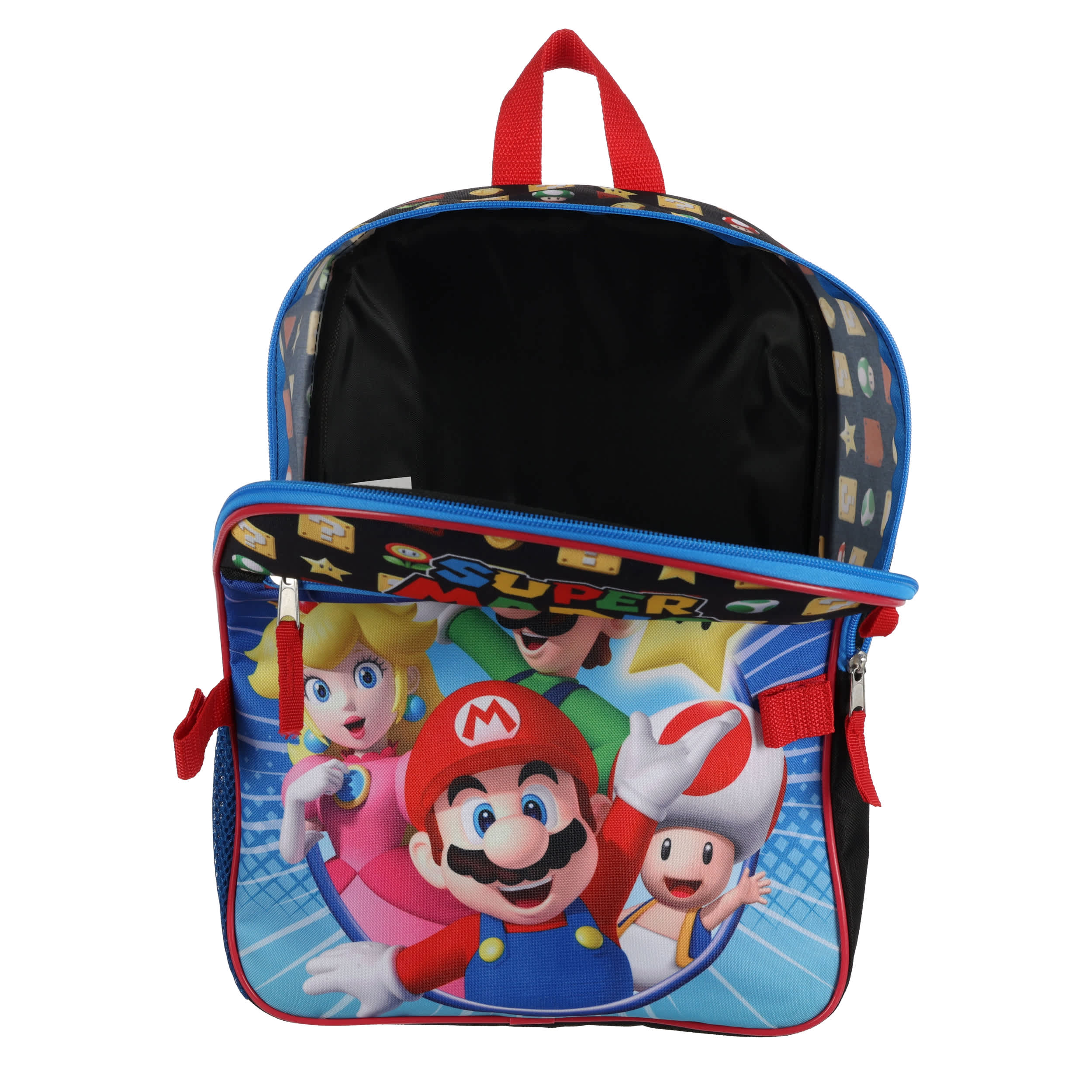 MARIO-BOYS 5 PIECE MARIO BACKPACK SET-ASSORTED & 