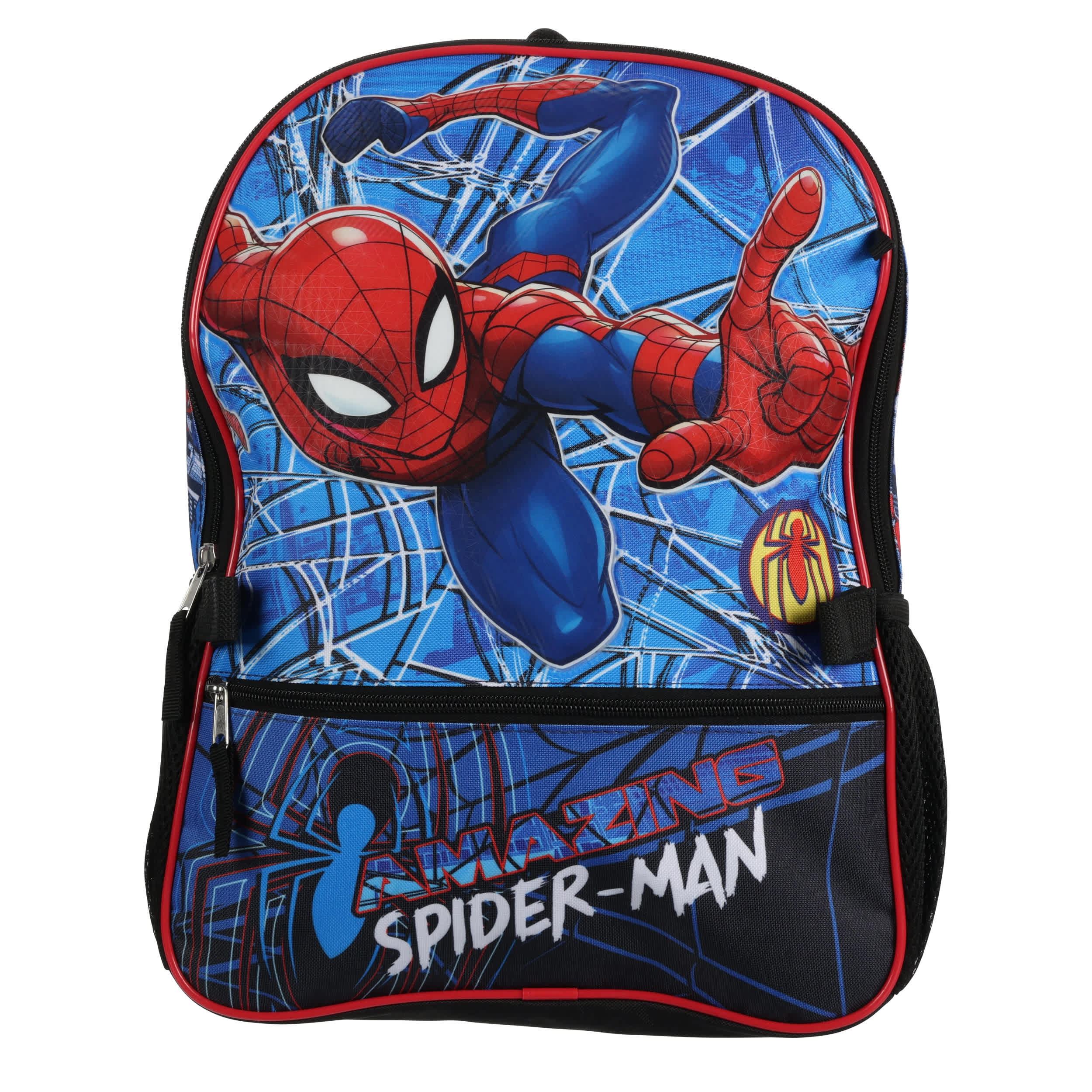 SPIDERMAN-BOYS SPIDERMAN BACKPACK AND LUNCH SET-ASSORTED & 