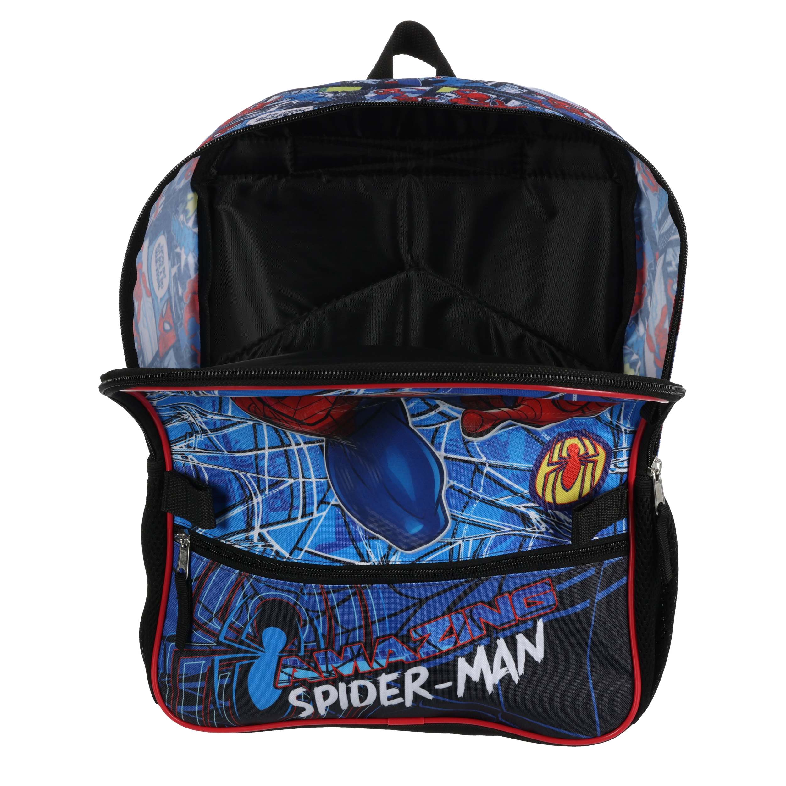 SPIDERMAN-BOYS SPIDERMAN BACKPACK AND LUNCH SET-ASSORTED & 