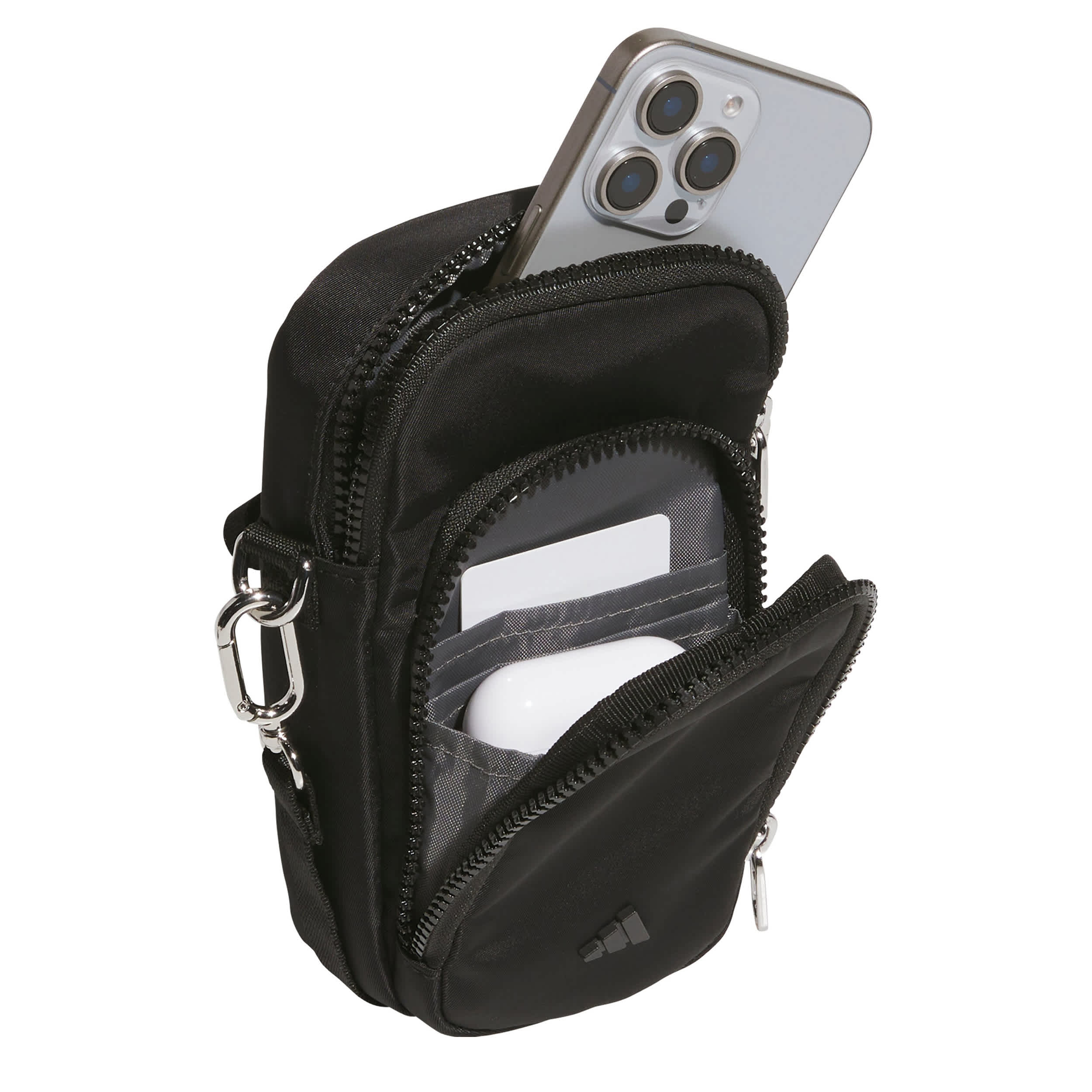 ADIDAS-WOMENS ESSENTIALS CROSSBODY BAG-BLACK & 