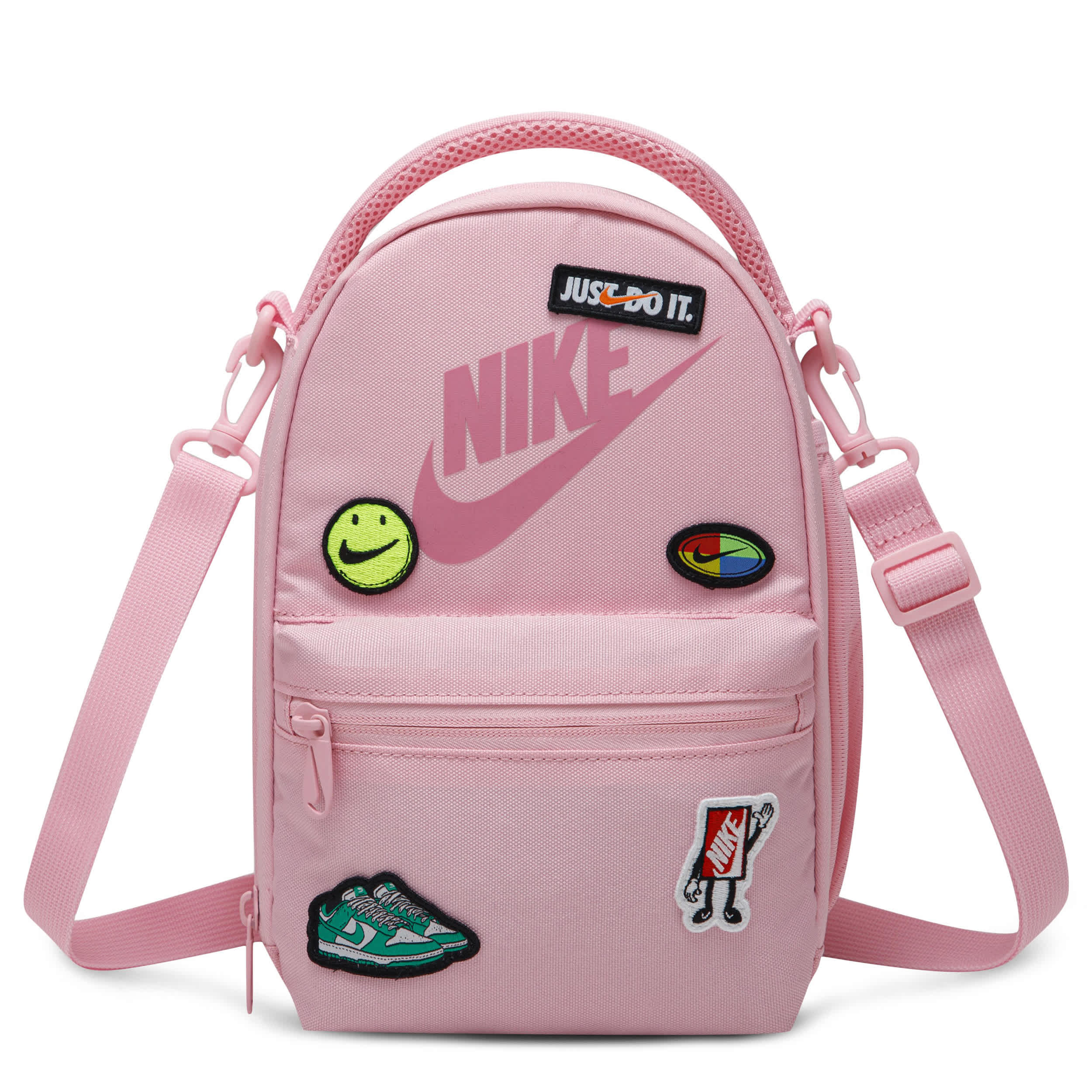 NIKE-UNISEX PATCH LUNCH TOTE-PINK & 