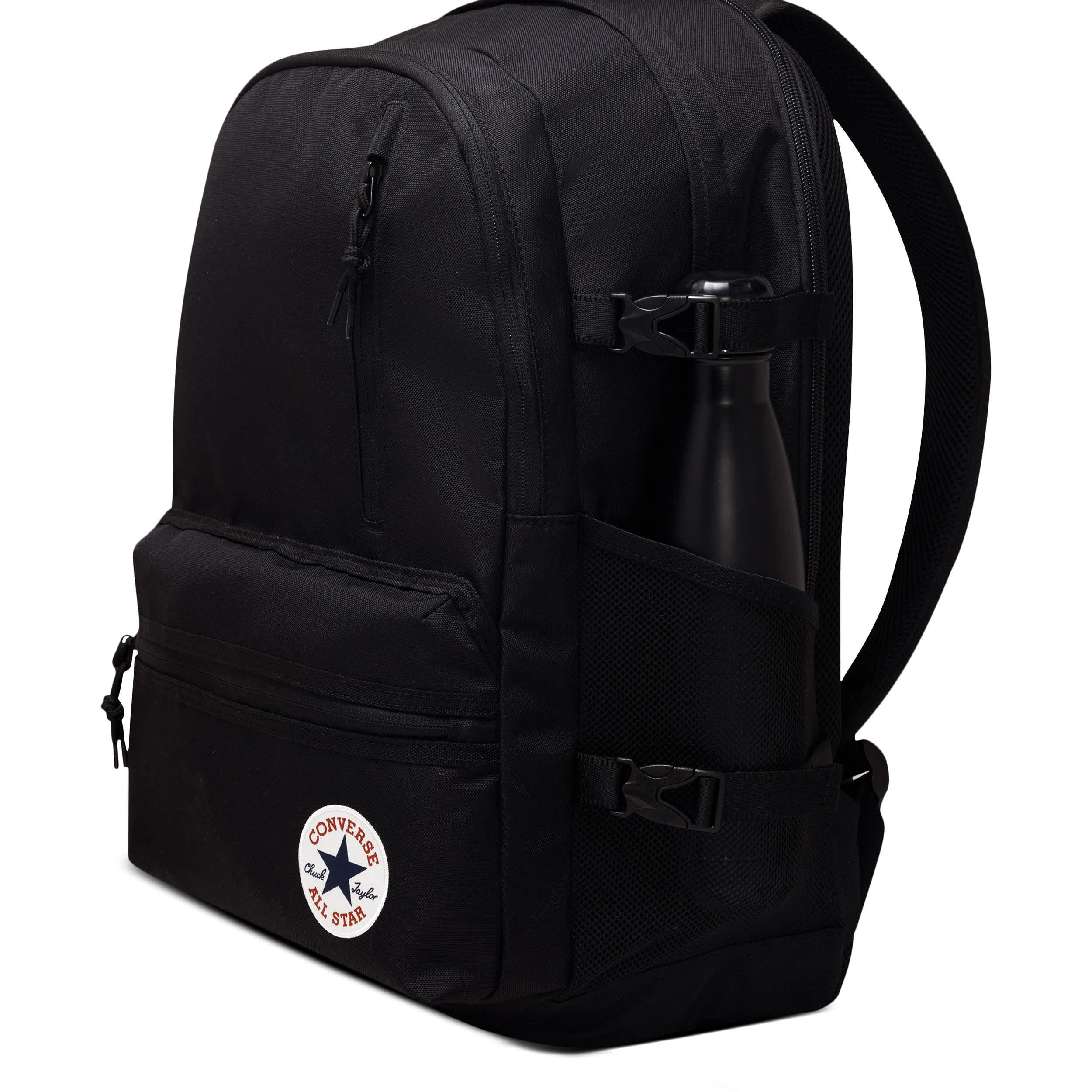 CONVERSE-UNISEX STRAIGHT EDGE BACKPACK-BLACK & 