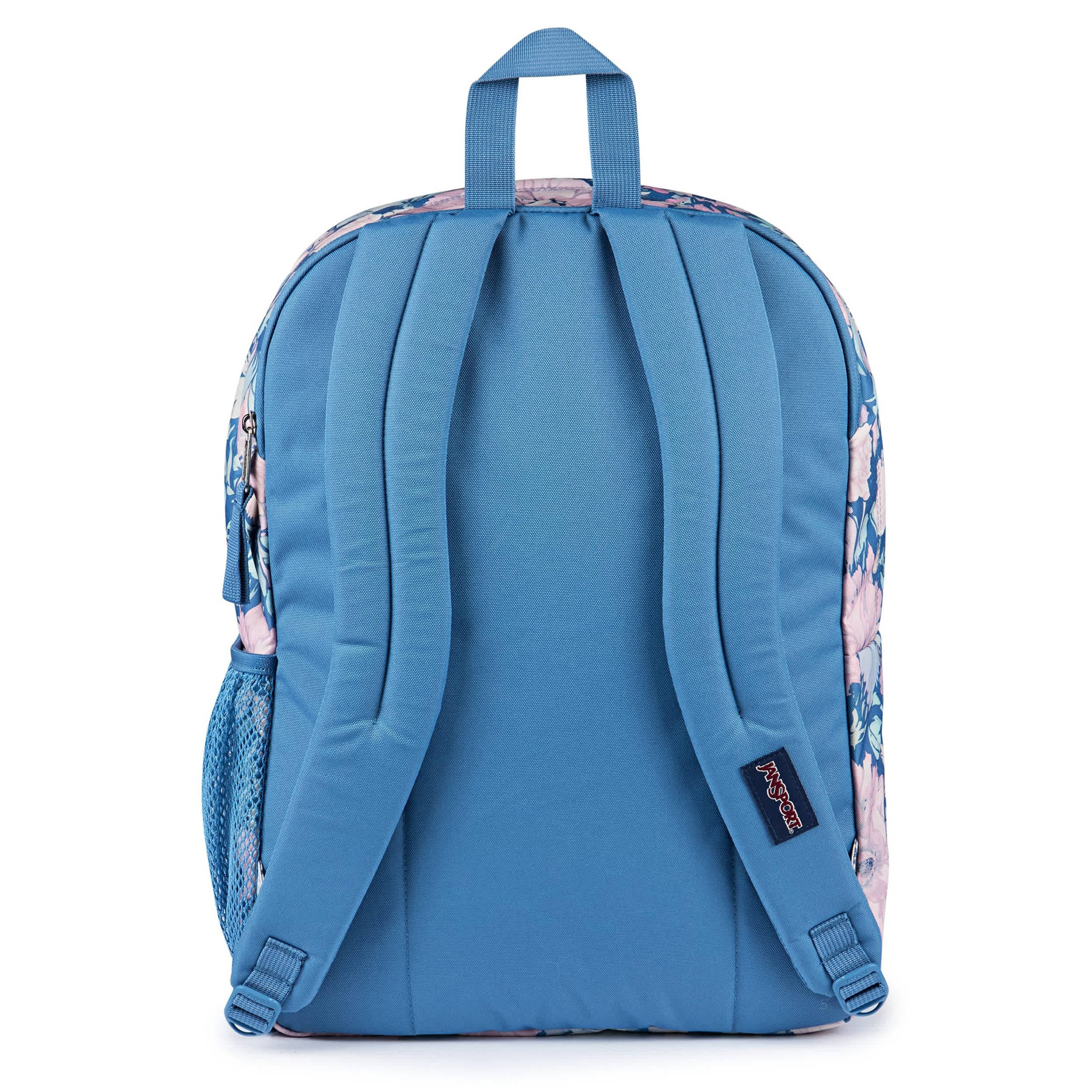 JANSPORT-UNISEX BIG STUDENT BACKPACK-BLUE & PINK