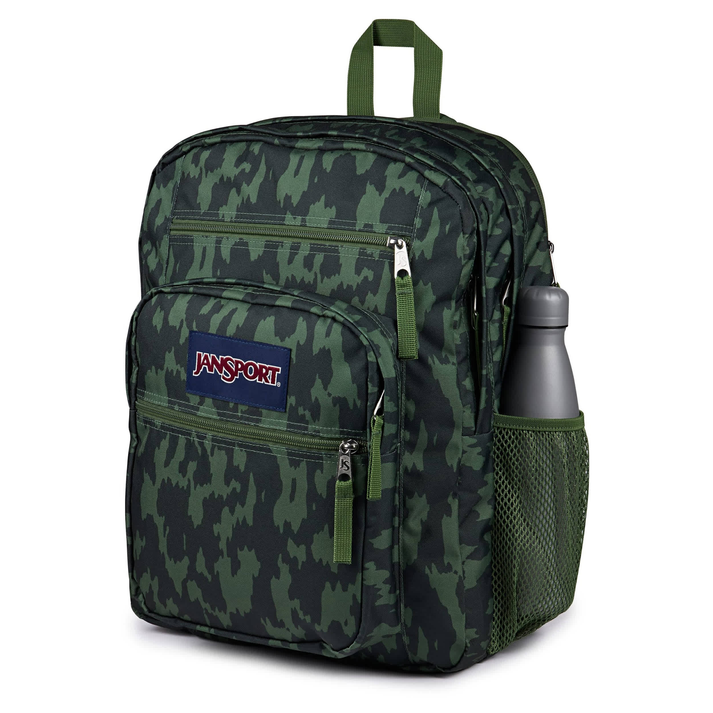 JANSPORT-UNISEX BIG STUDENT BACKPACK-CAMO & 