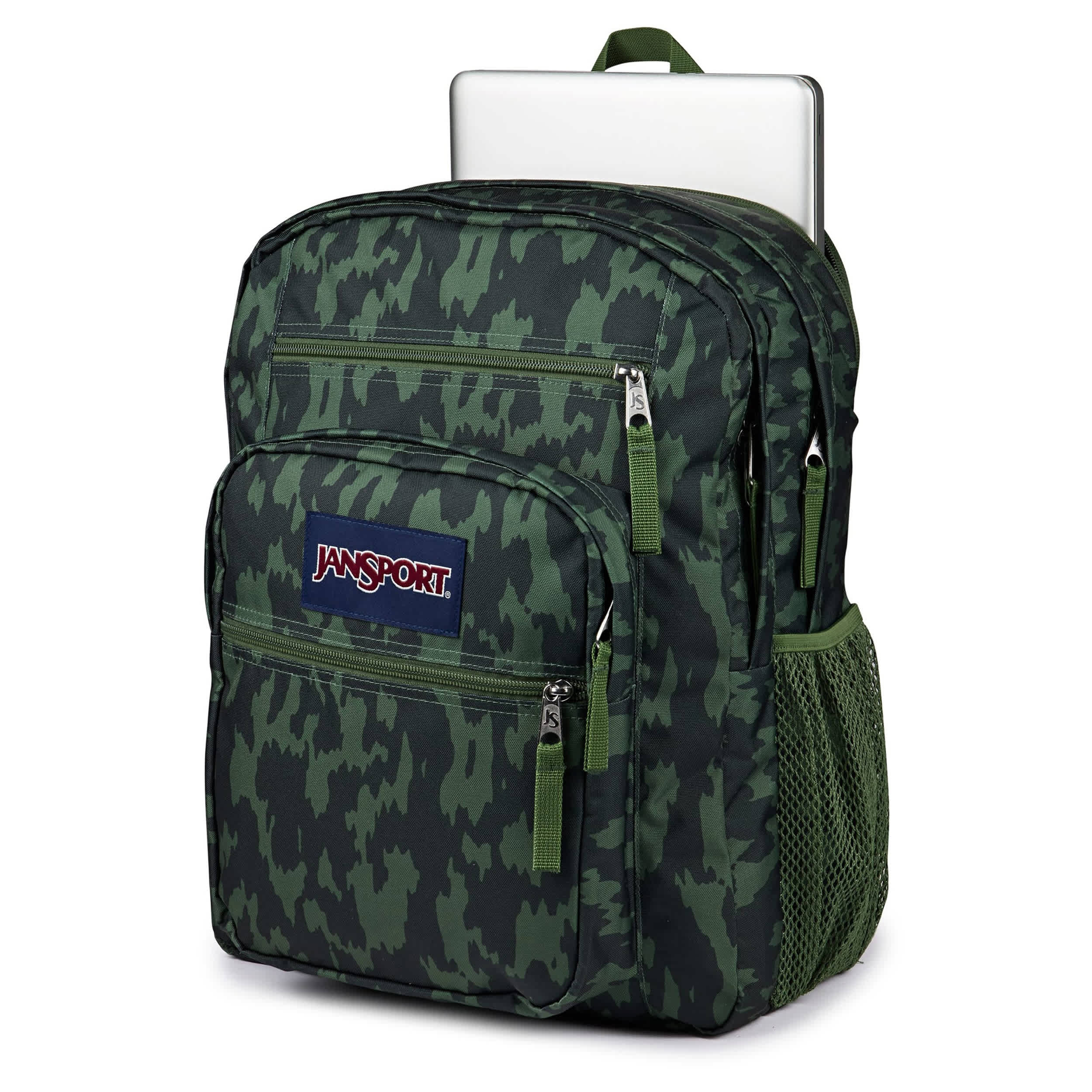 JANSPORT-UNISEX BIG STUDENT BACKPACK-CAMO & 