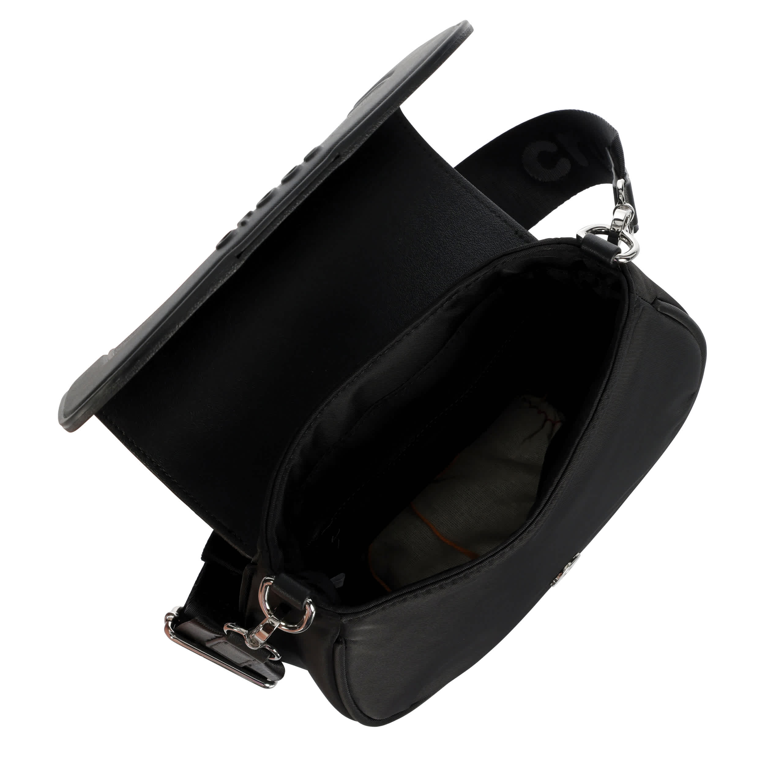 CROCS-UNISEX EVA FOAM FLAP CROSSBODY BAG-BLACK & 