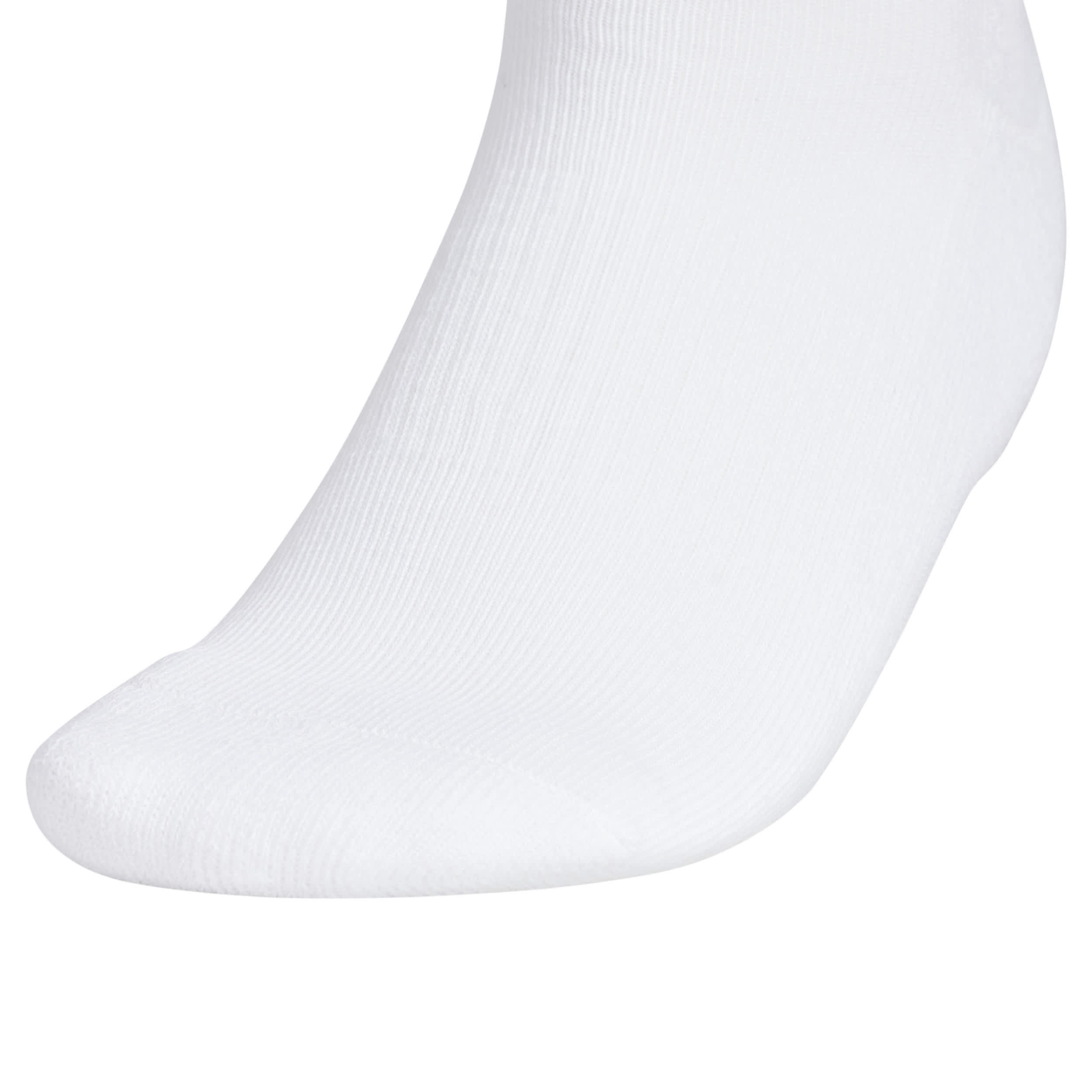 ADIDAS-WOMENS ATHLETIC CUSHIONED NO SHOW SOCKS 6 PAIRS-ASSORTED & 