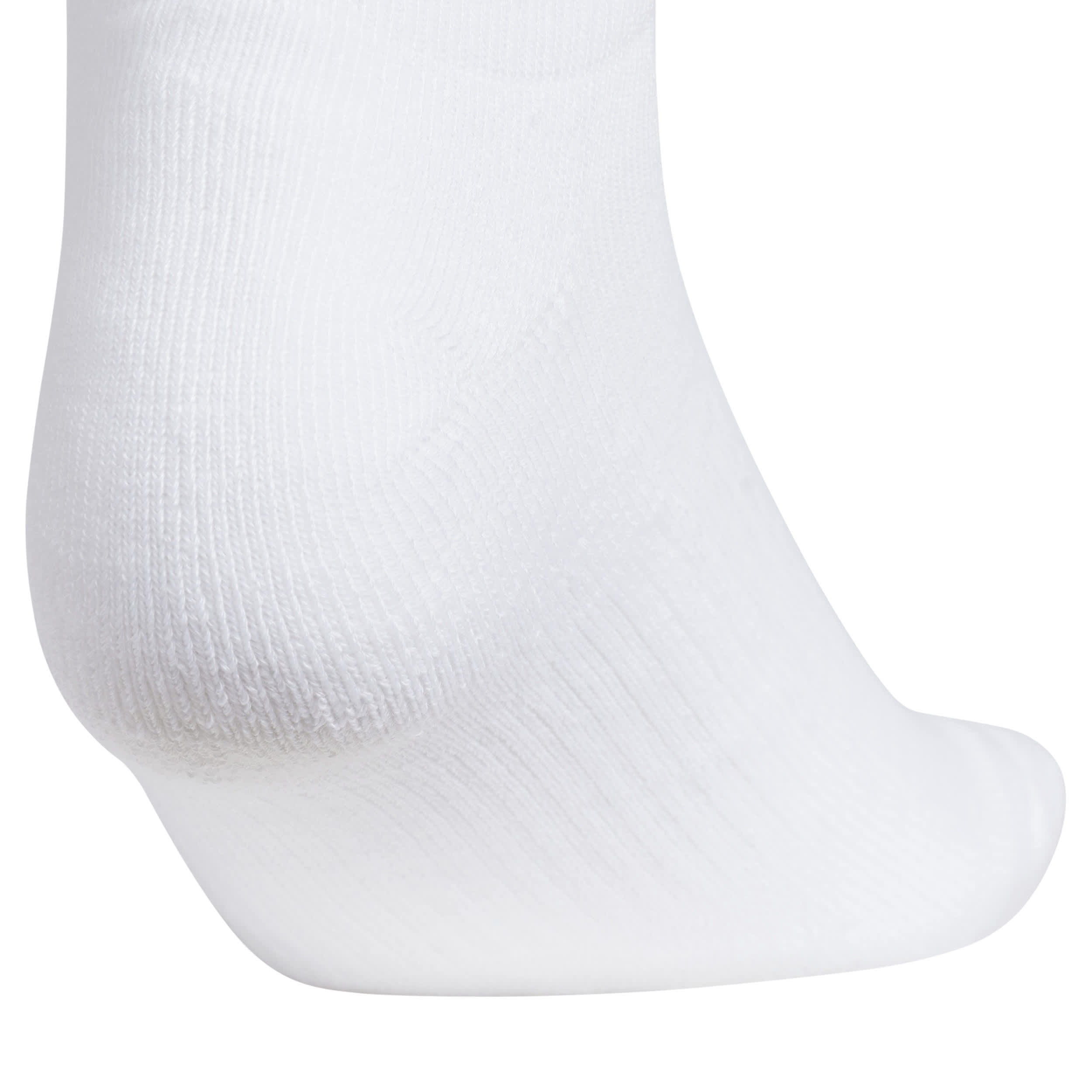ADIDAS-WOMENS ATHLETIC CUSHIONED NO SHOW SOCKS 6 PAIRS-ASSORTED & 