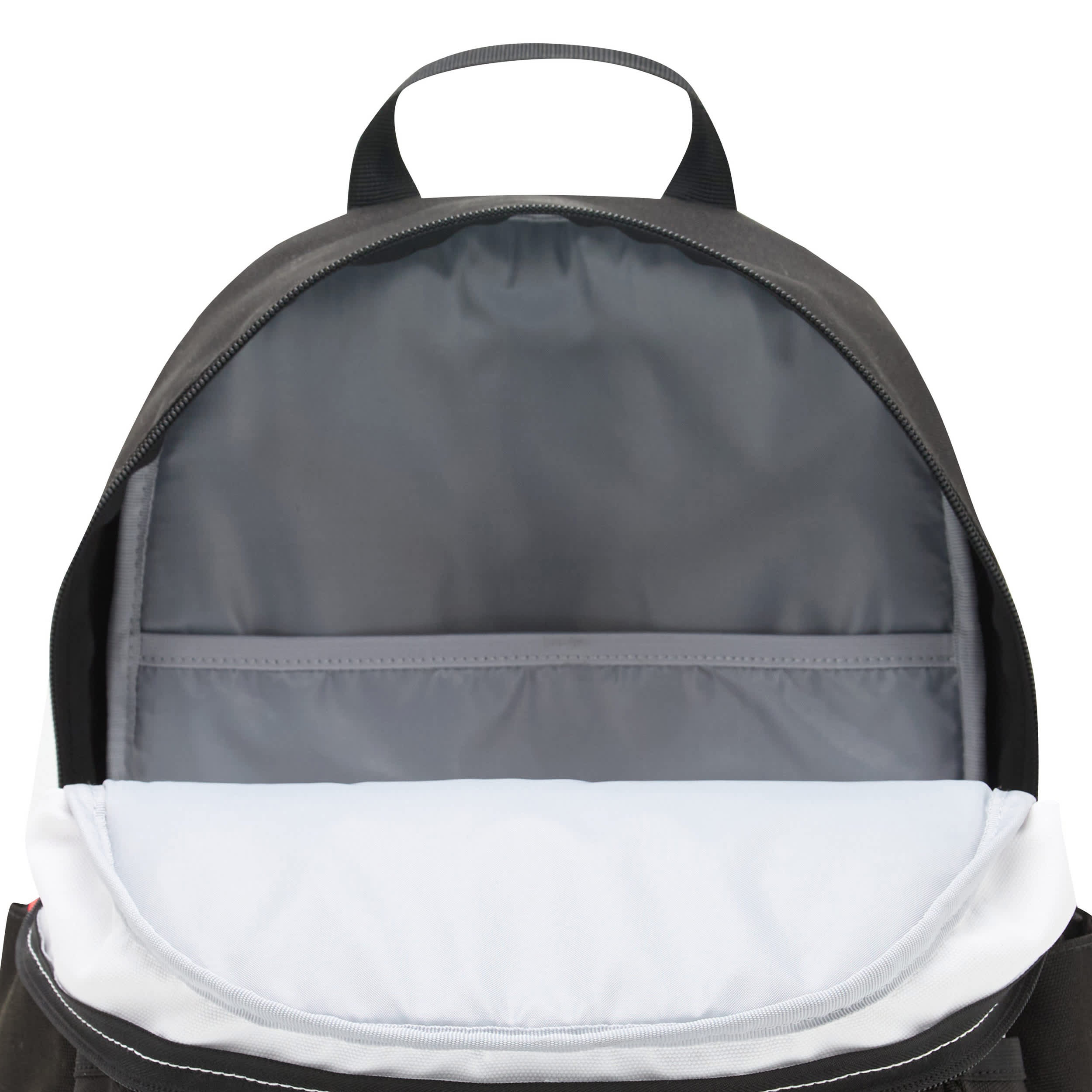 JORDAN-BOYS AIR JORDAN LUNCH BACKPACK-BLACK & WHITE