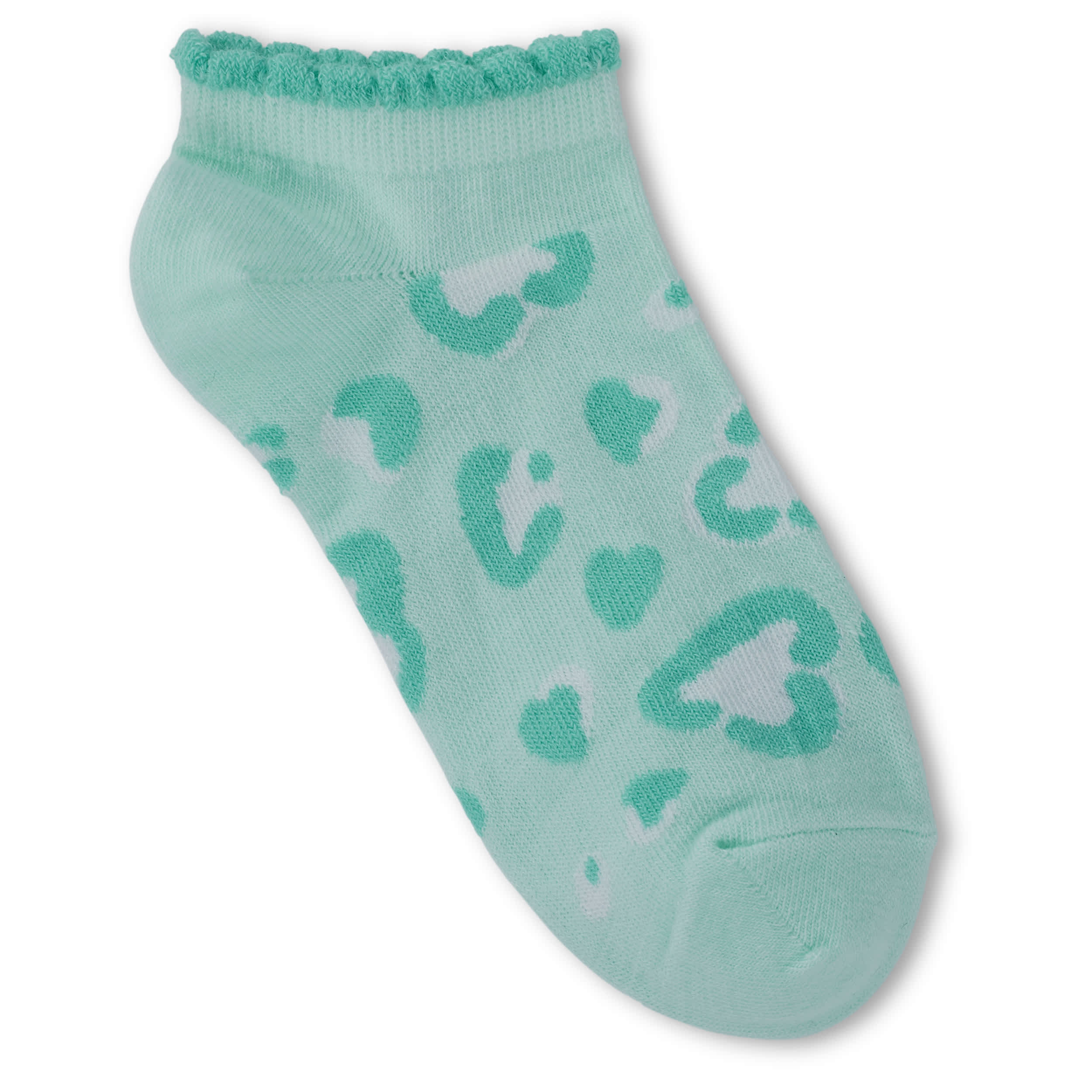 SOF SOLE-GIRLS SMALL NO SHOW SOCKS 6 PAIRS-ASSORTED & 