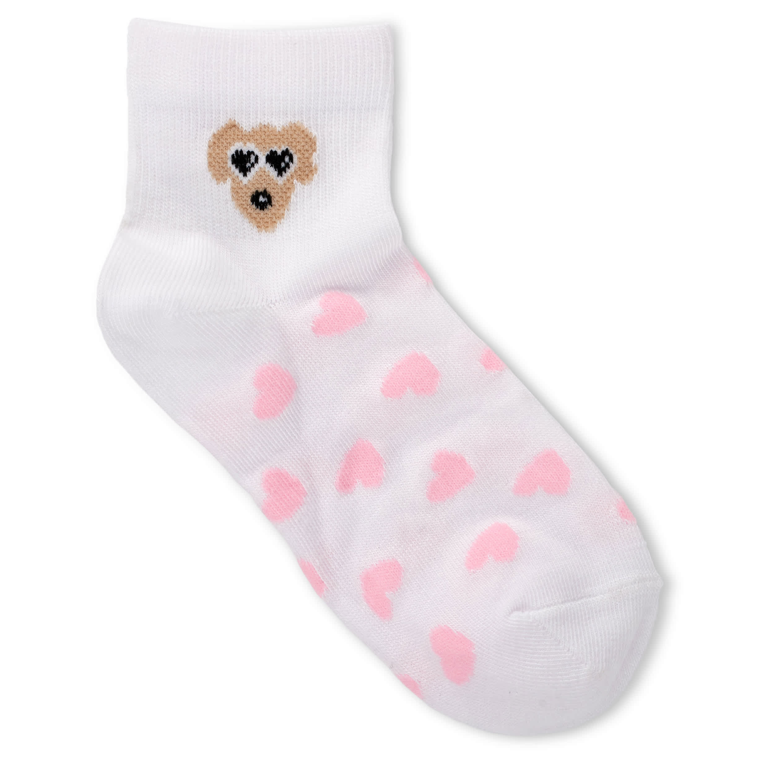 SOF SOLE-GIRLS SMALL NO SHOW SOCKS 6 PAIRS-ASSORTED & 