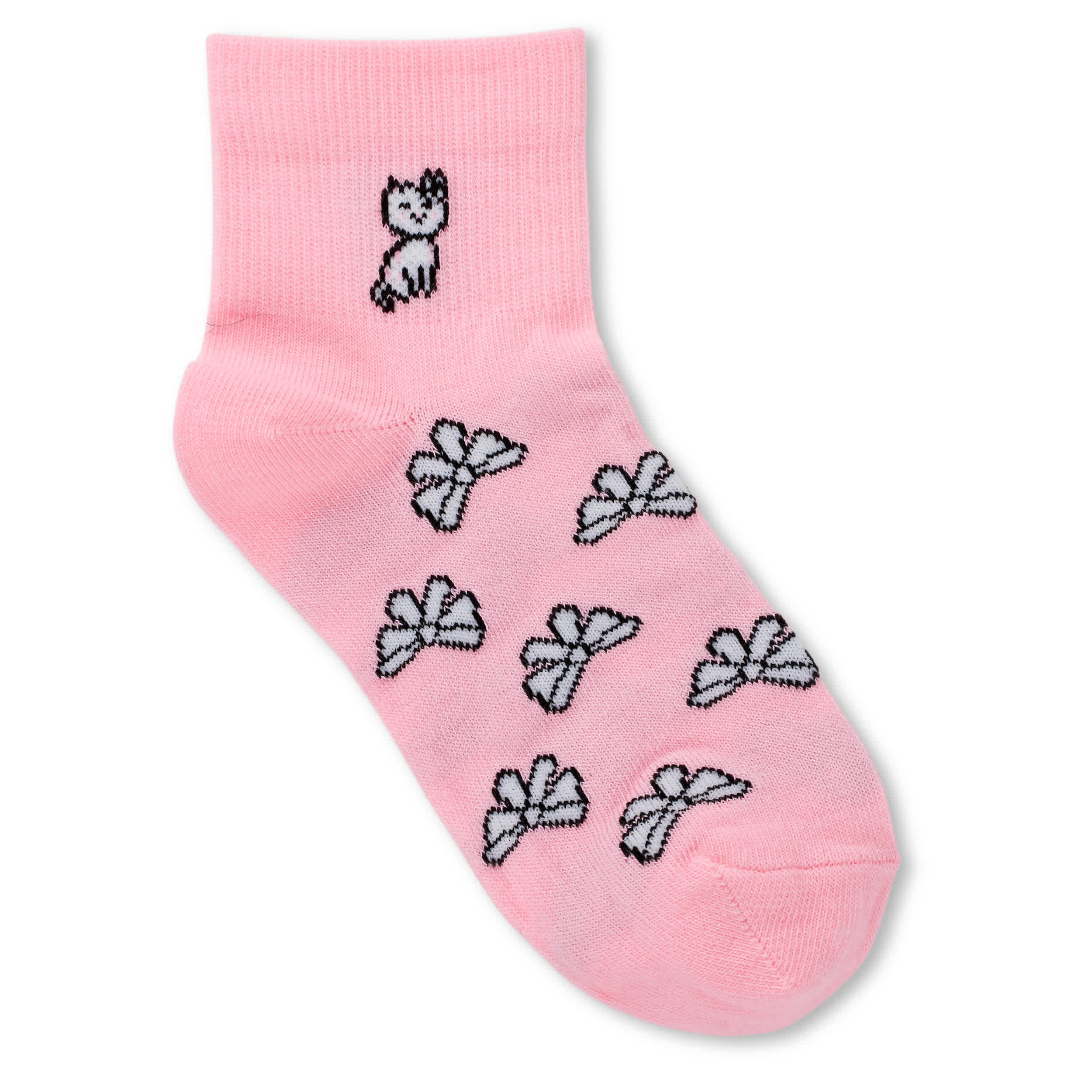 SOF SOLE-GIRLS SMALL NO SHOW SOCKS 6 PAIRS-ASSORTED & 