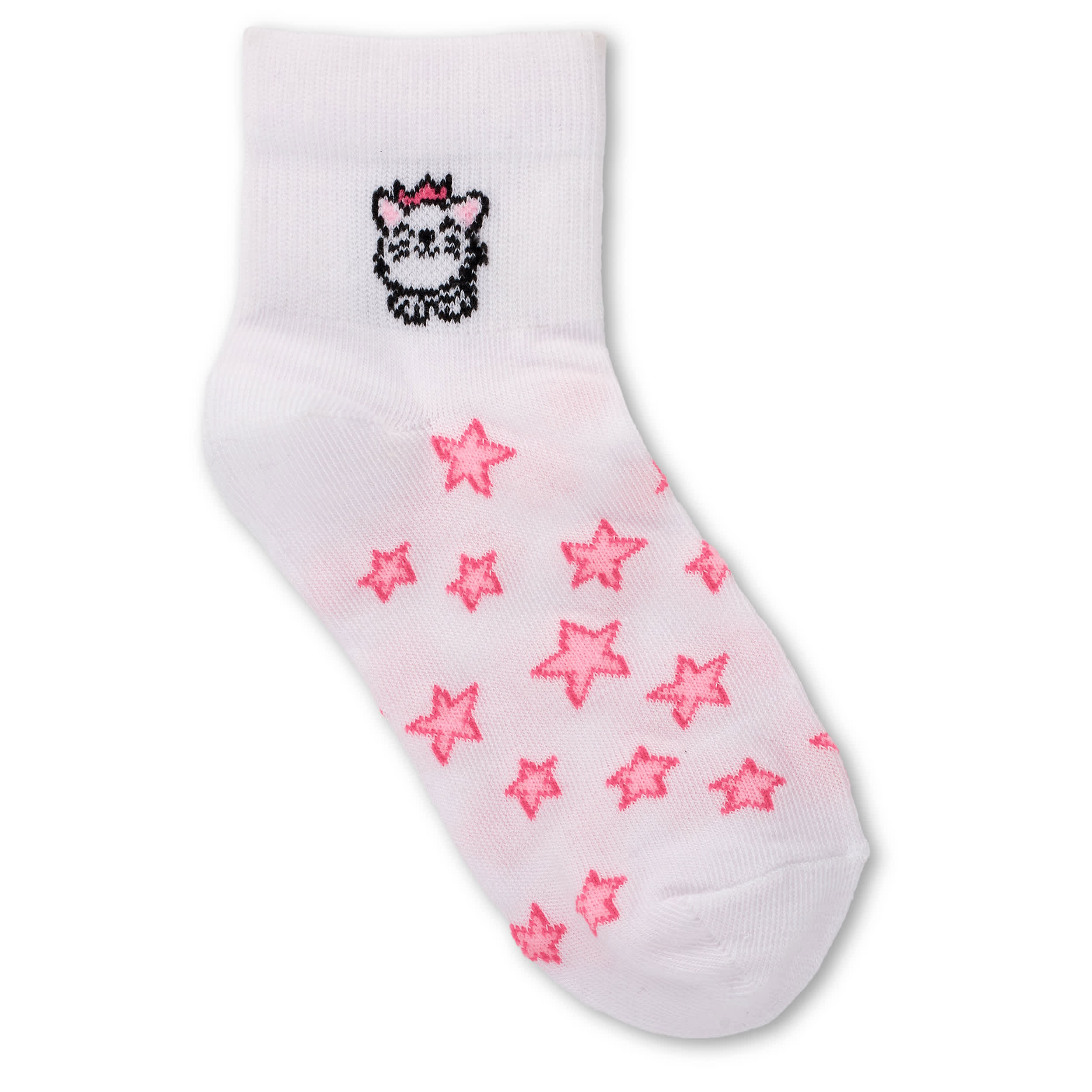 SOF SOLE-GIRLS SMALL NO SHOW SOCKS 6 PAIRS-ASSORTED & 