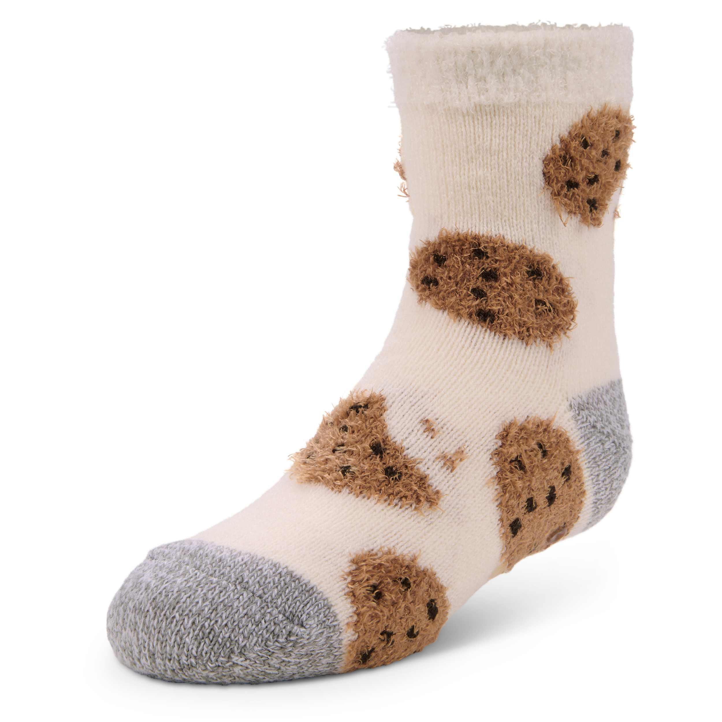 FIRESIDE-BOYS MILKS BEST FRIEND SLIPPER SOCK 1 PAIR-ASSORTED & 