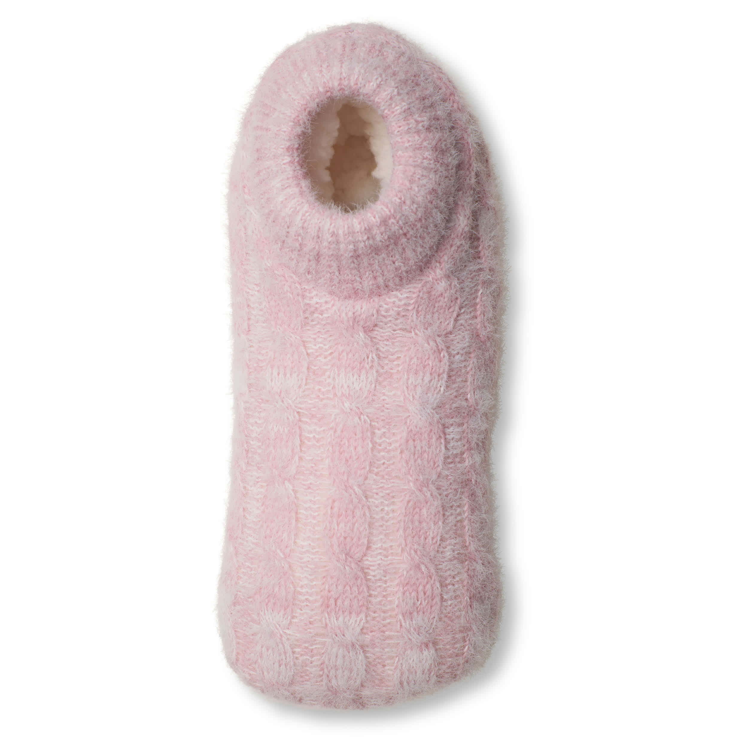 FIRESIDE-WOMENS FUZZY SLIPPER 1 PAIR-ASSORTED & 