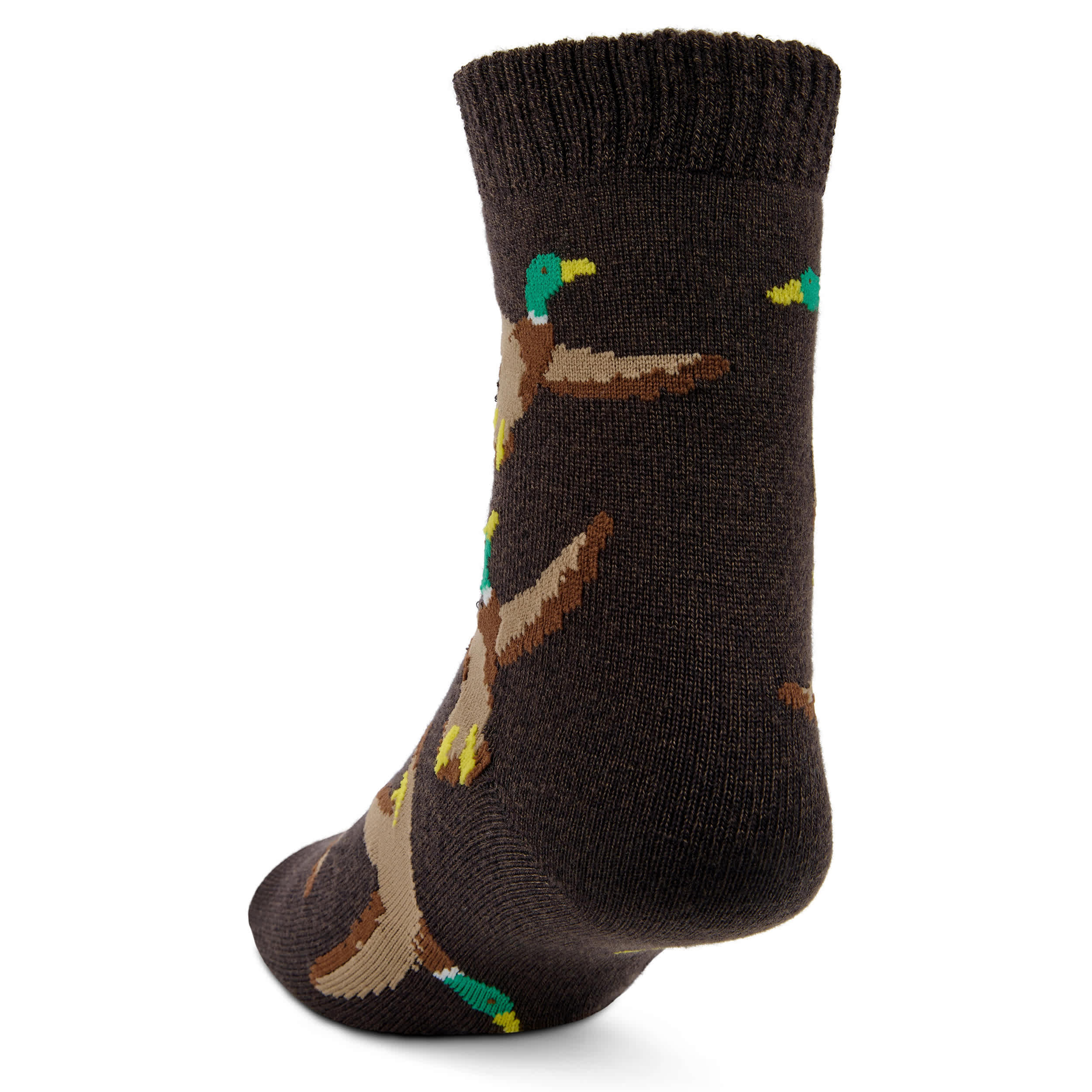 FIRESIDE-MENS WHATS QUACKALACKING SLIPPER SOCK 1 PAIR-ASSORTED & 