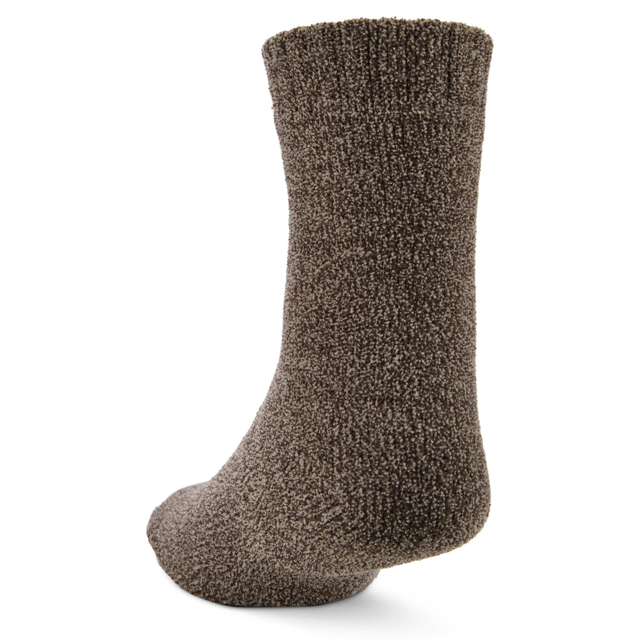 FIRESIDE-MENS TEXTURE SPONGE SLIPPER SOCK 1 PAIR-ASSORTED & 