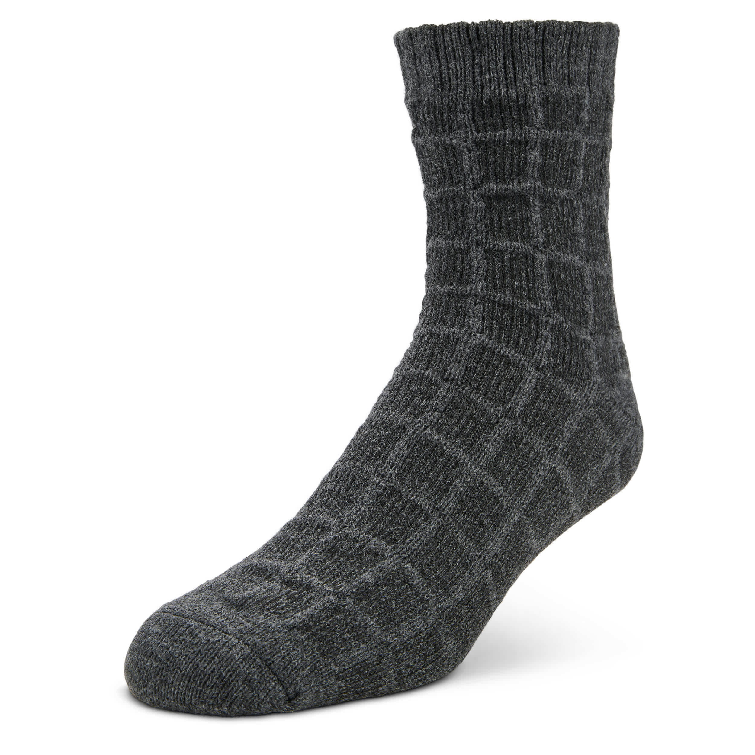 FIRESIDE-MENS GIMMIE WAFFLES SLIPPER SOCK 1 PAIR-ASSORTED & 