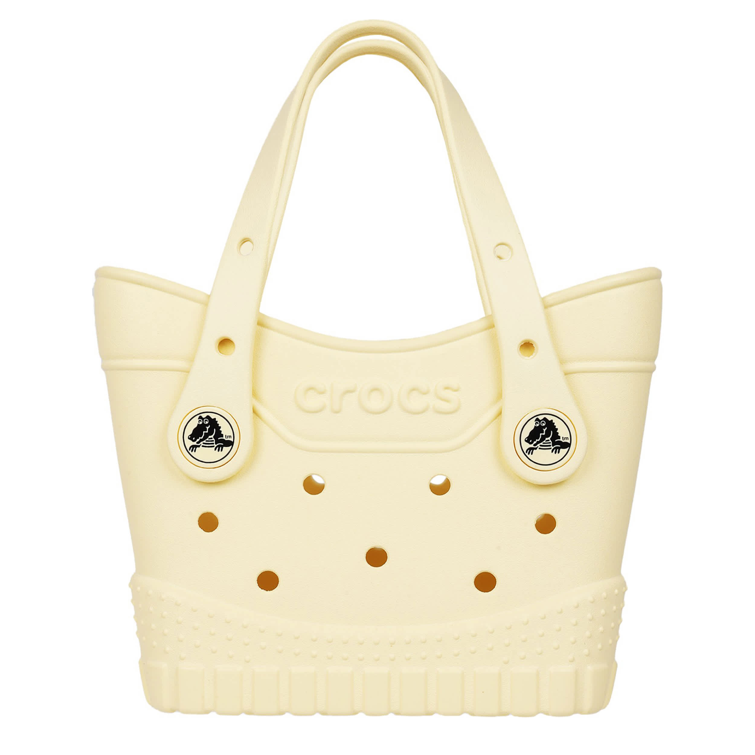 CROCS-UNISEX UNISEX MICRO EVA CLASSIC TOTE-PALE YELLOW & 