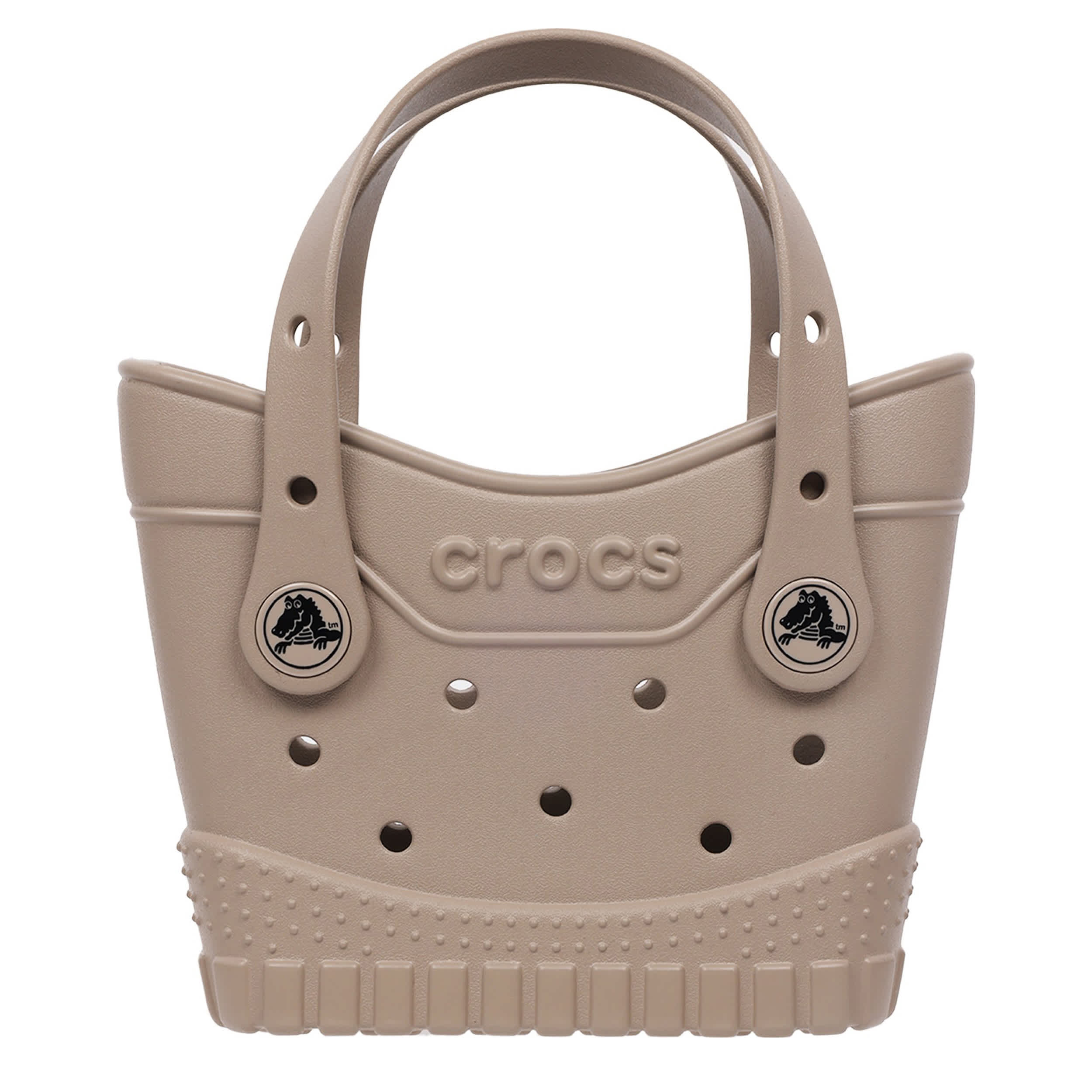 CROCS-UNISEX UNISEX MICRO EVA CLASSIC TOTE-TAUPE & 
