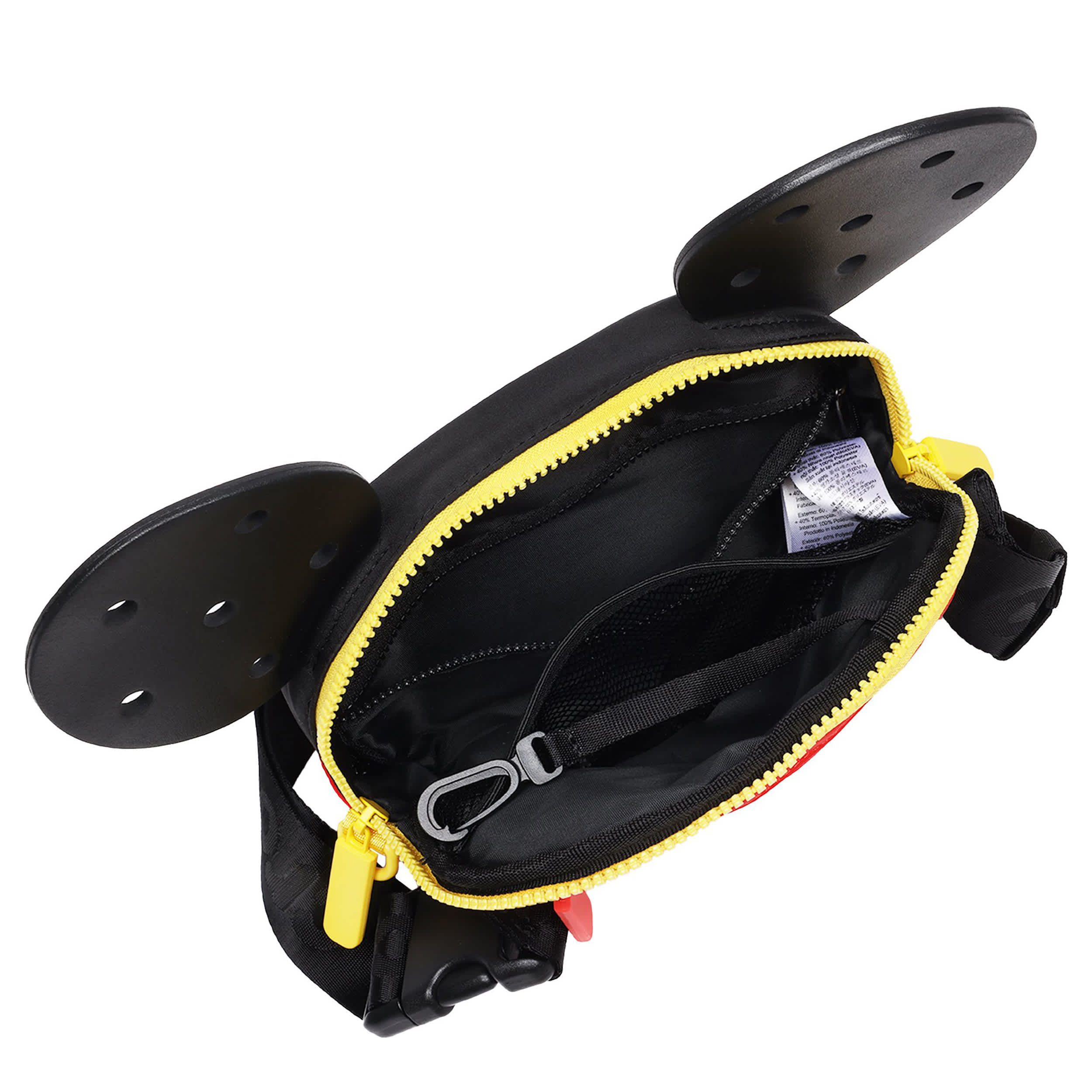 CROCS-UNISEX MICKEY MOUSE WAIST PACK-RED & BLACK