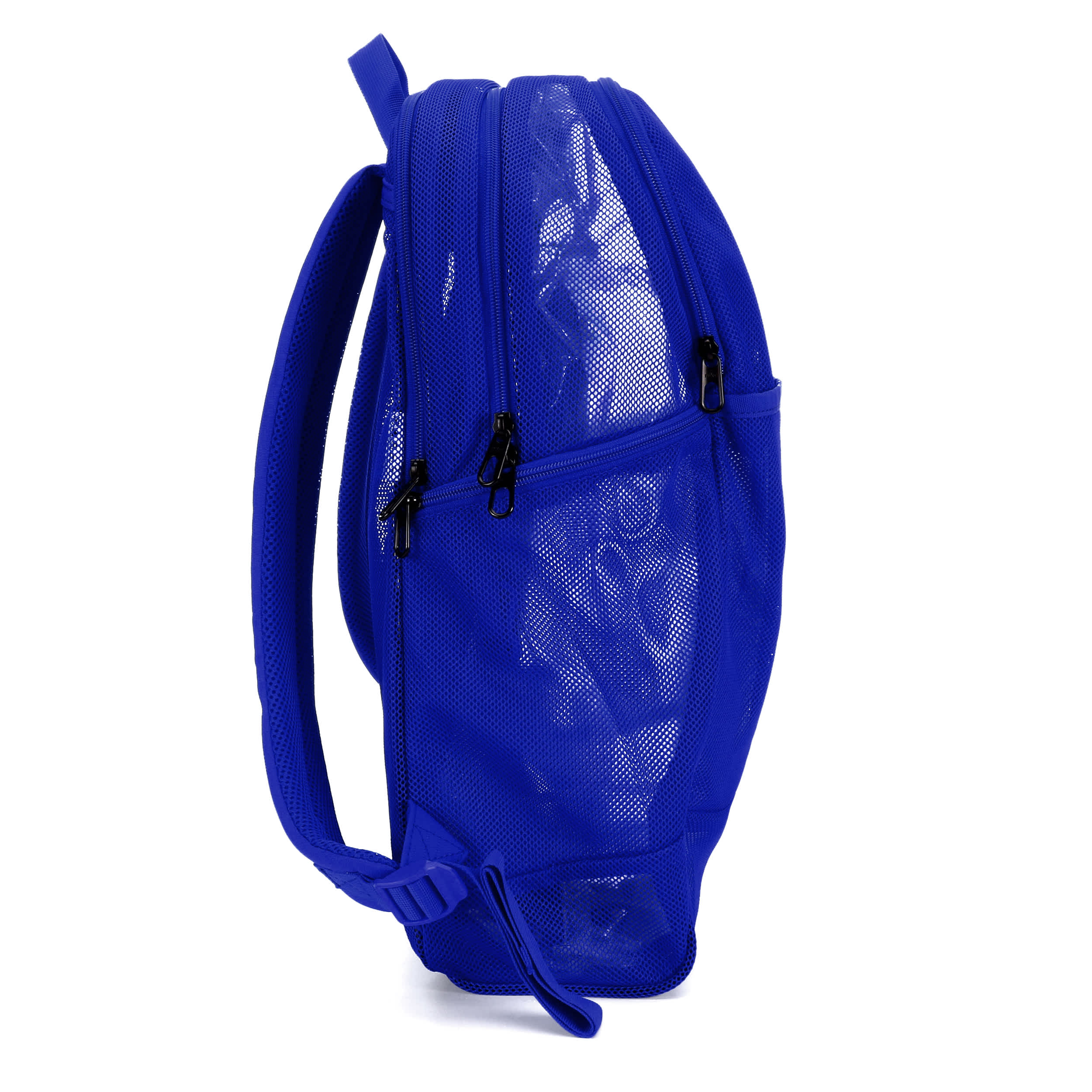 NIKE-MENS BRASILIA MESH BACKPACK-BLUE & WHITE