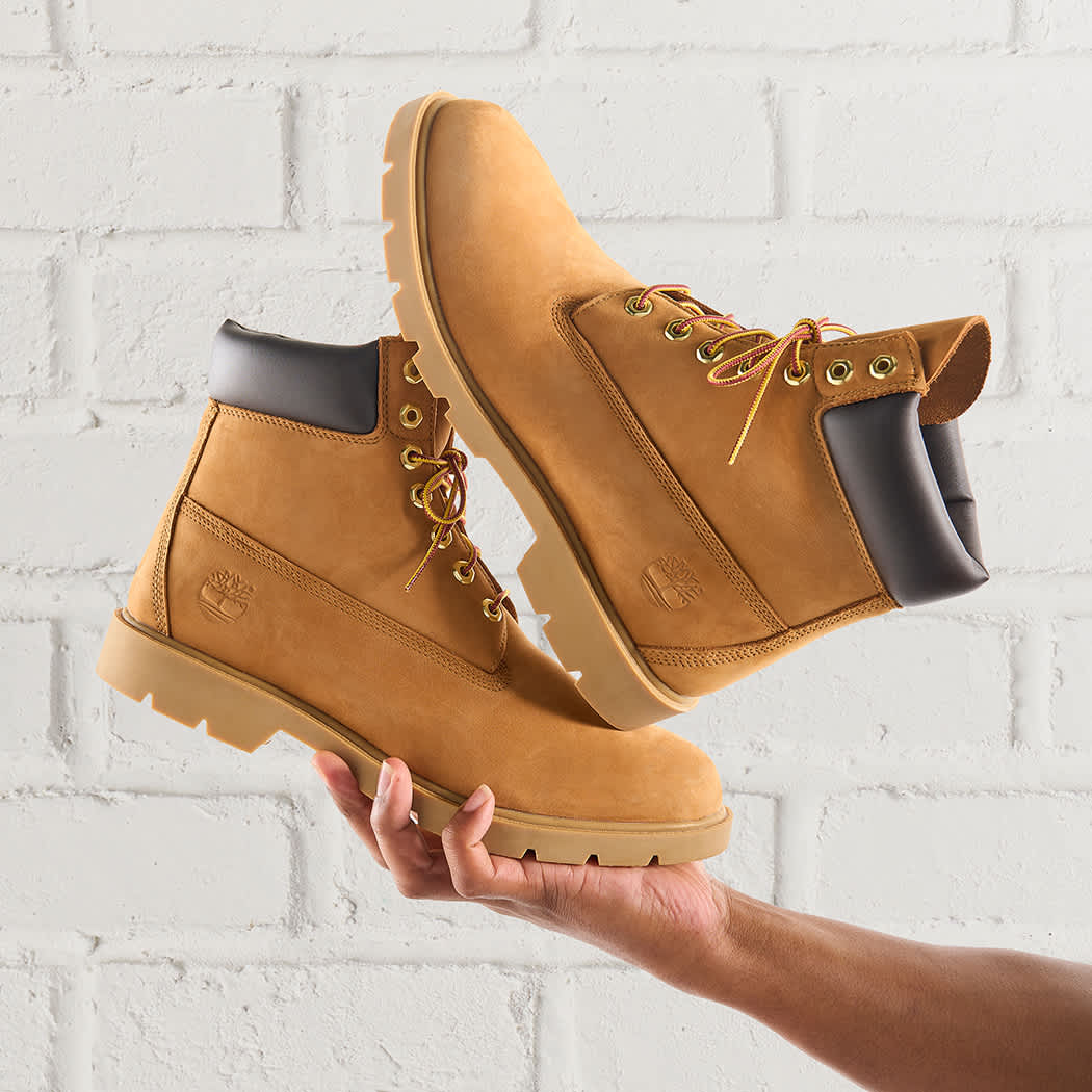 Men's Lace-up Boots in Brown