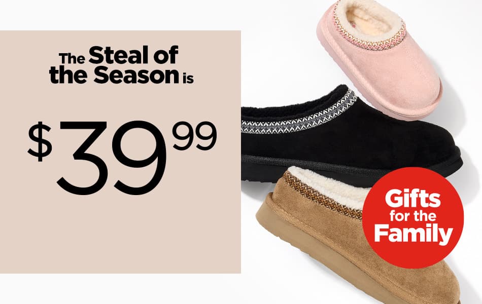 The Steal of the Season is $39.99