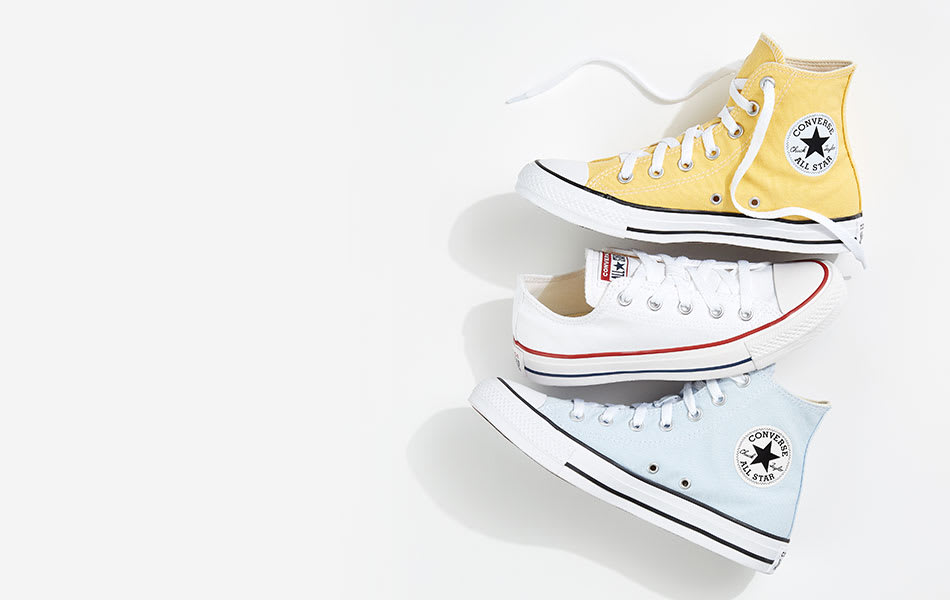 Converse Chuck Taylor All Star Classic High Men's/Women's Sneaker - Black, Converse Chuck Taylor All Star Classic High Men's/Women's Sneaker - Red, Converse Chuck Taylor All Star Classic High Men's/Women's Sneaker - White