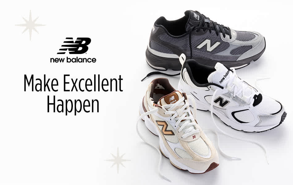 New Balance. Make Excellent Happen.