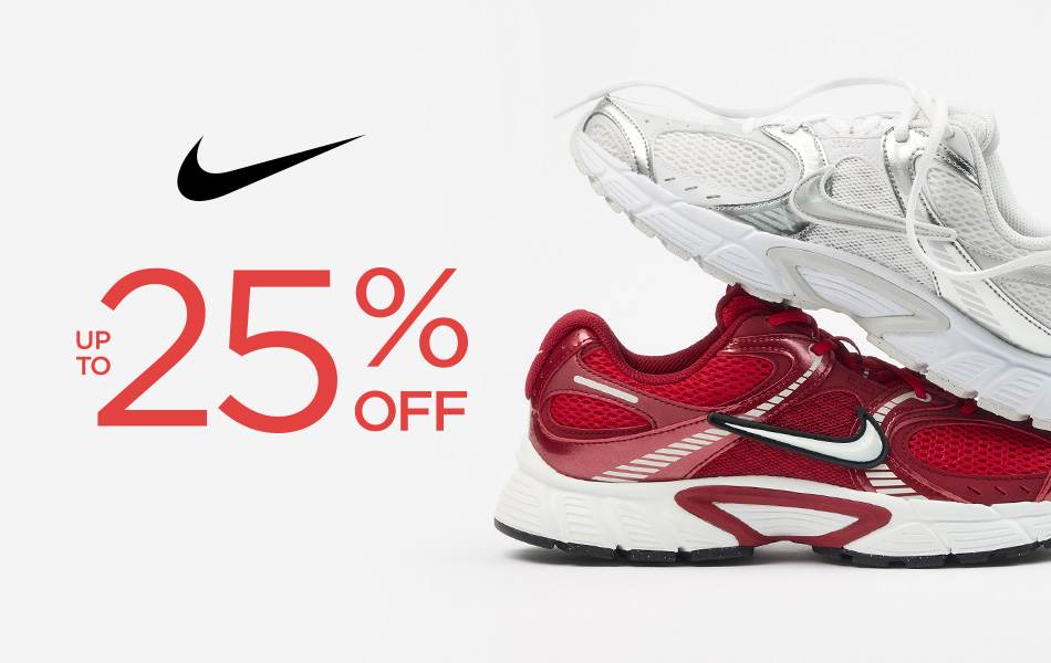 Nike.  Up to 25% Off.