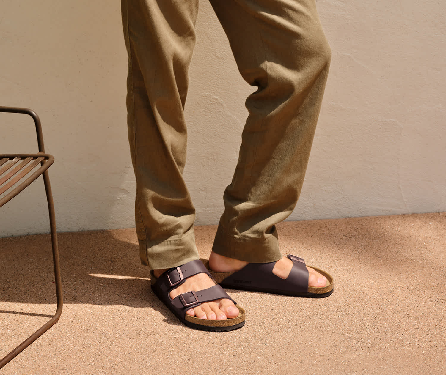 Feel the footbed, the foundation of every Birkenstock