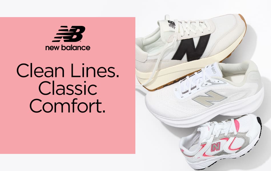 Three New Balance shoes for the whole family, one for dad, mom and your child.