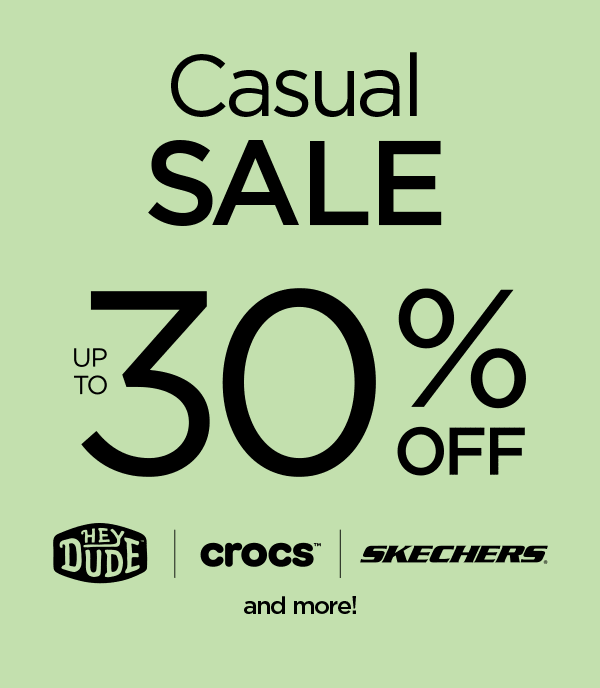 Casual Sale - Up To 30% Off