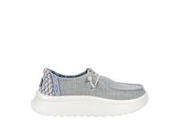Hey Dude Wendy Scarpe Donna In Tessuto - Chambray Woven Tan, Leggere, Comode, Con Lacci Elastici - Foto 13