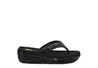 WOMENS MINI CROCO FLIP FLOP WEDGE